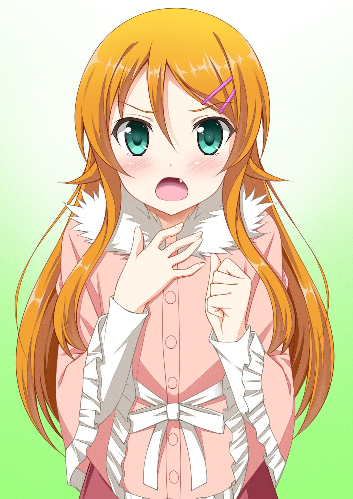 Kousaka Kirino, anime girls, Ore no Imouto ga Konnani Kawaii Wake ga Nai, 720P, Phone HD Wallpaper