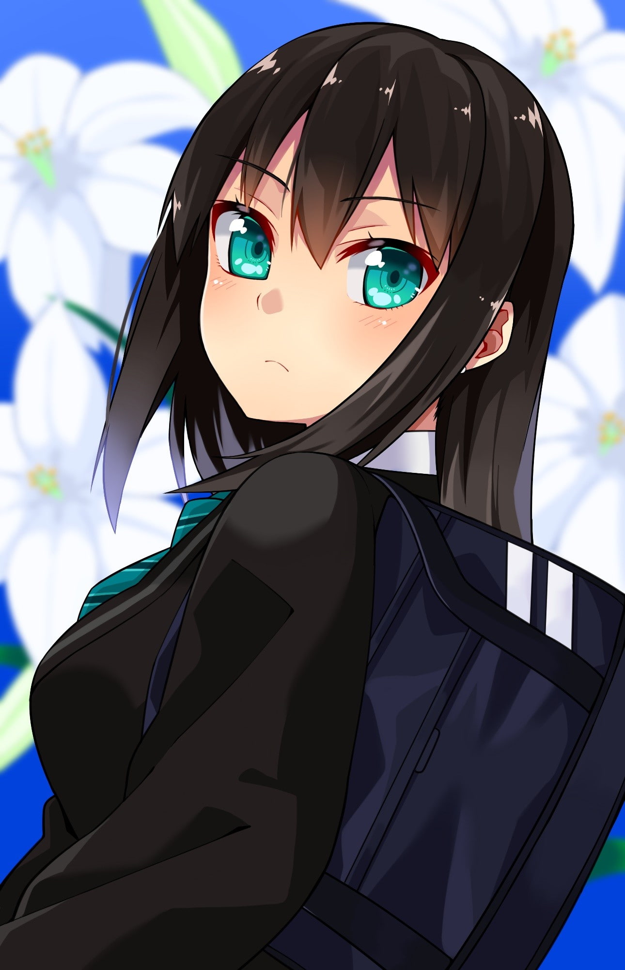 anime girls, 1080P, Shibuya Rin, anime, Phone HD Wallpaper