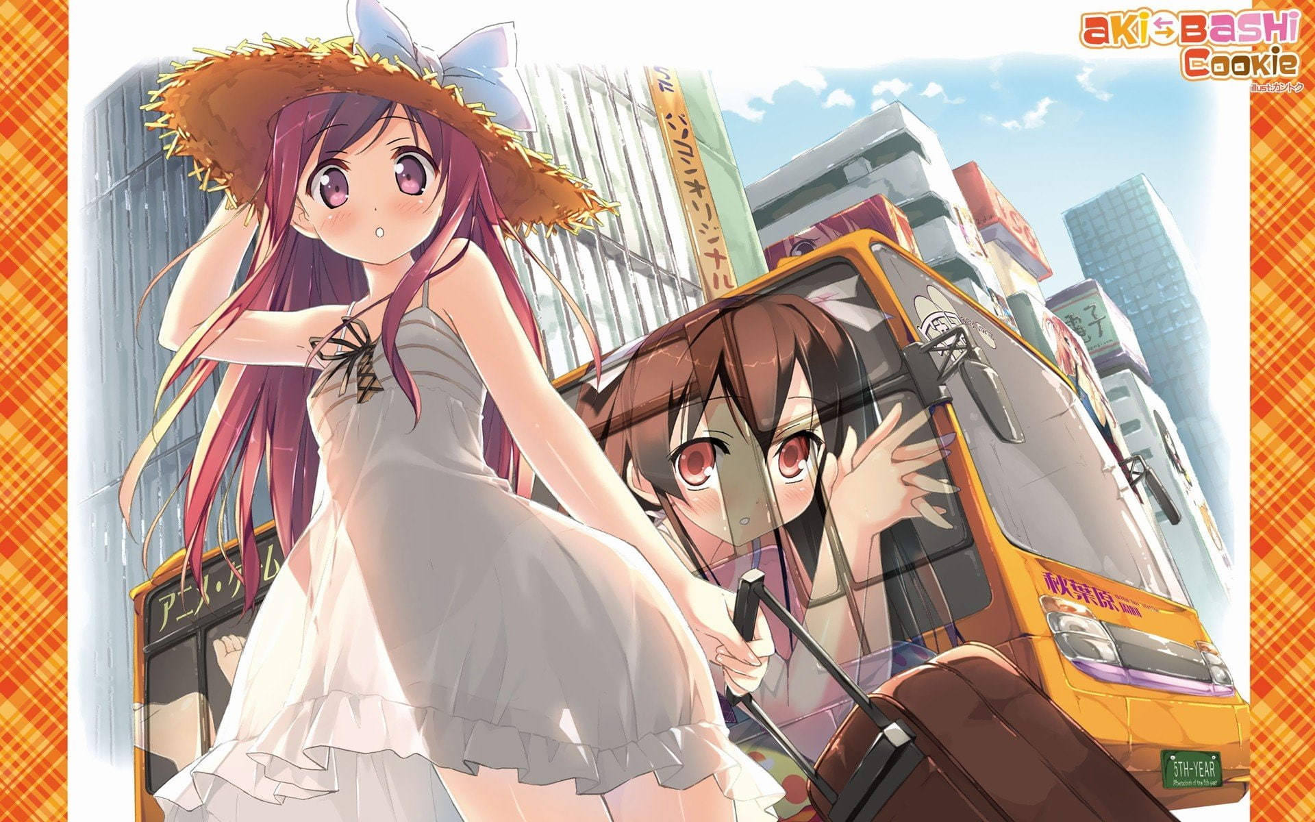 kantoku, kurumi, original, characters, artist, 1080P, HD Wallpaper