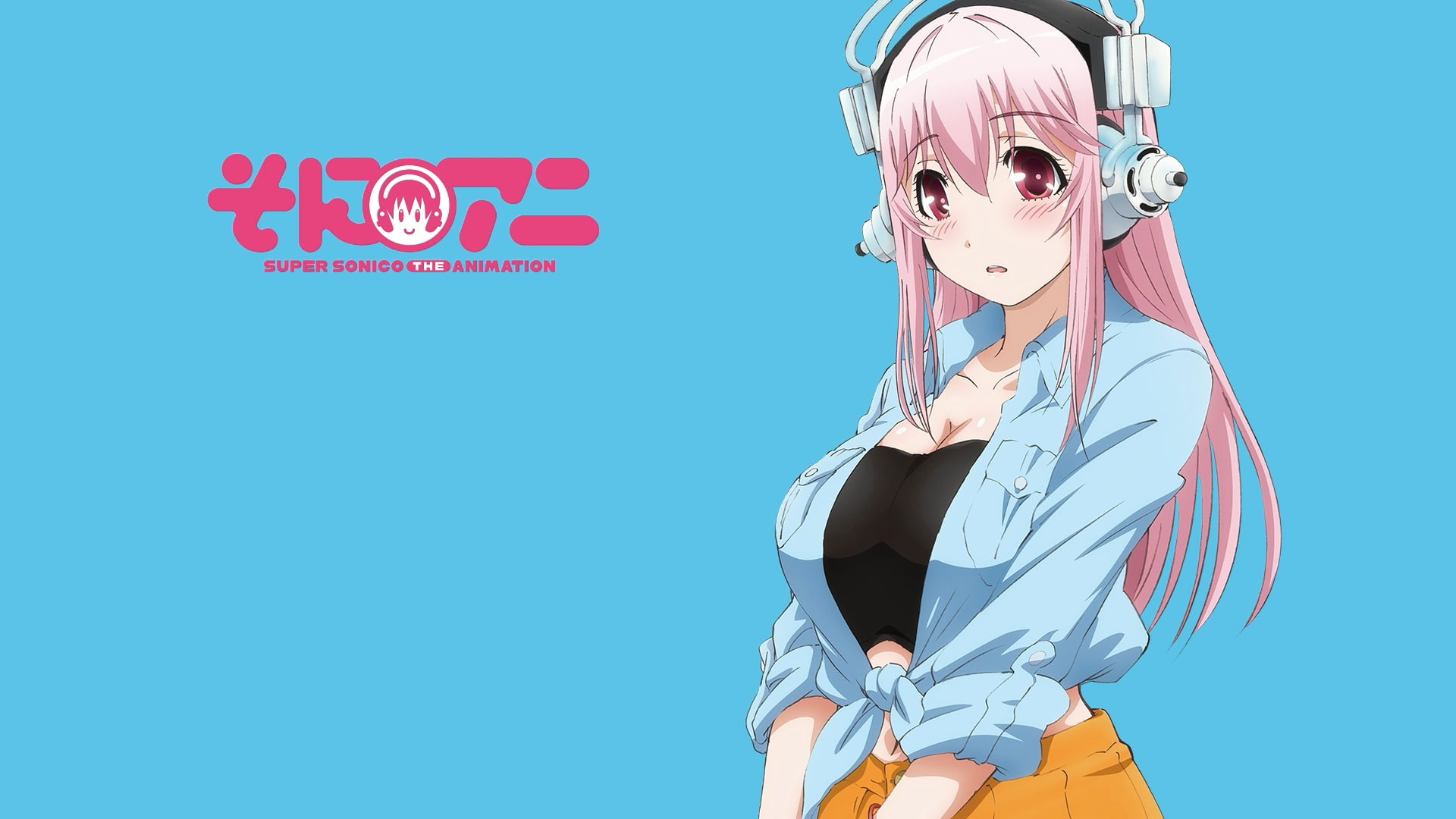 Super Sonico, 1080P, Anime, HD Wallpaper