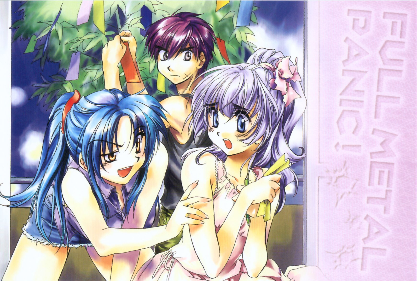 testarossa, panic, full, chidori, 720P, kaname, metal, tessa, HD Wallpaper