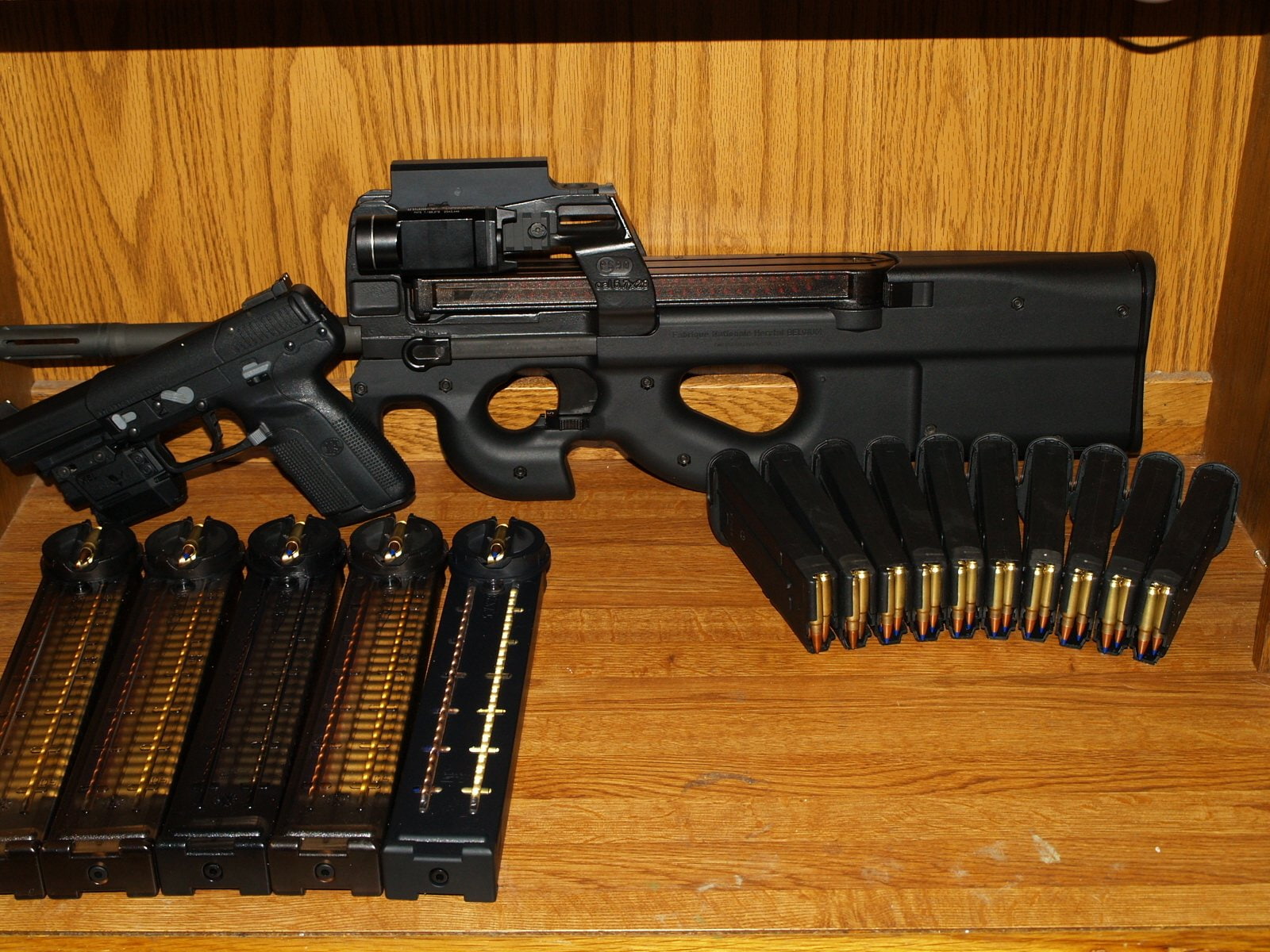 FN P90, Weapons, 720P, HD Wallpaper