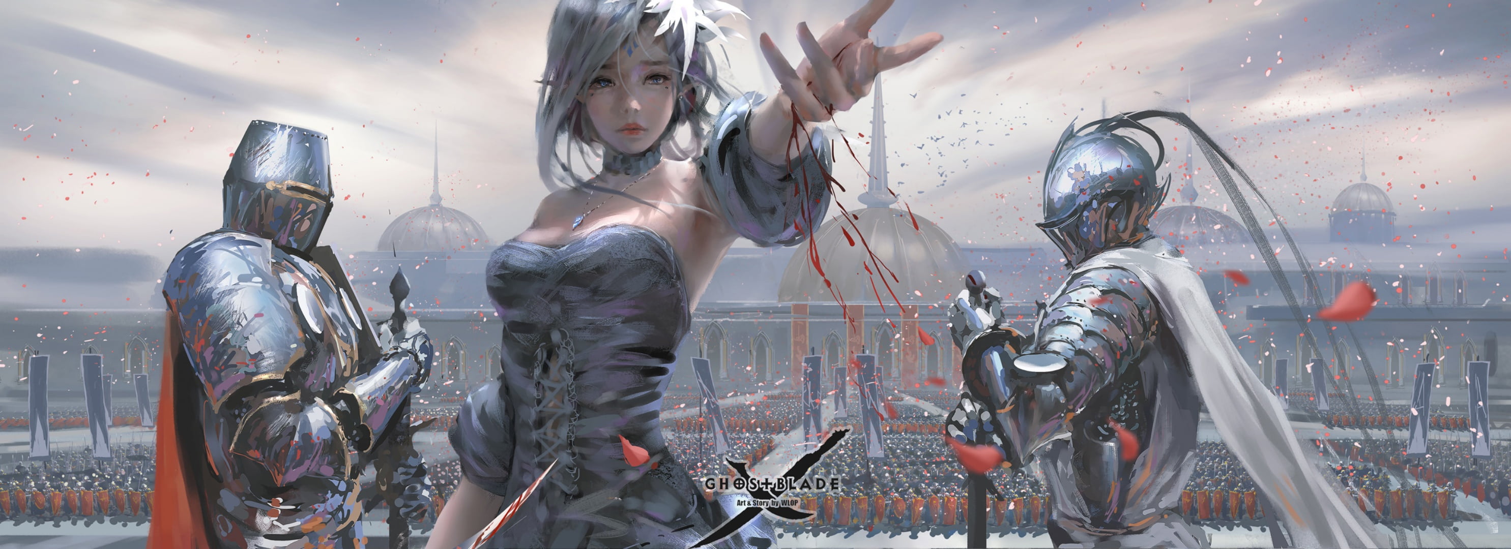 2K, GhostBlade, Comics, Woman, HD Wallpaper