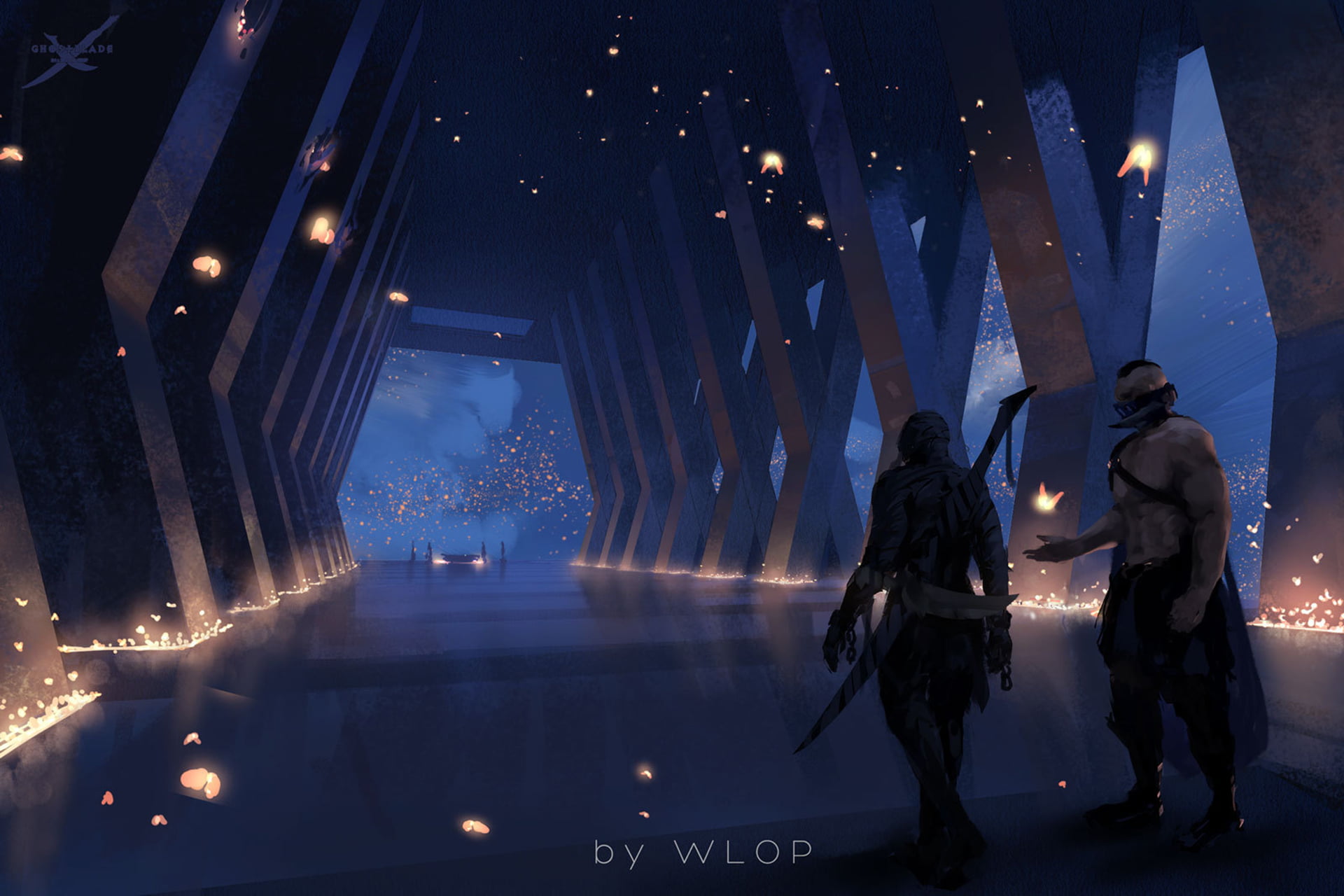 GhostBlade, Comics, 1080P, HD Wallpaper