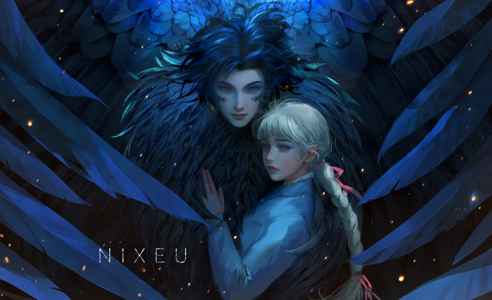 Nixeu, fantasy art, digital painting, 720P, HD Wallpaper