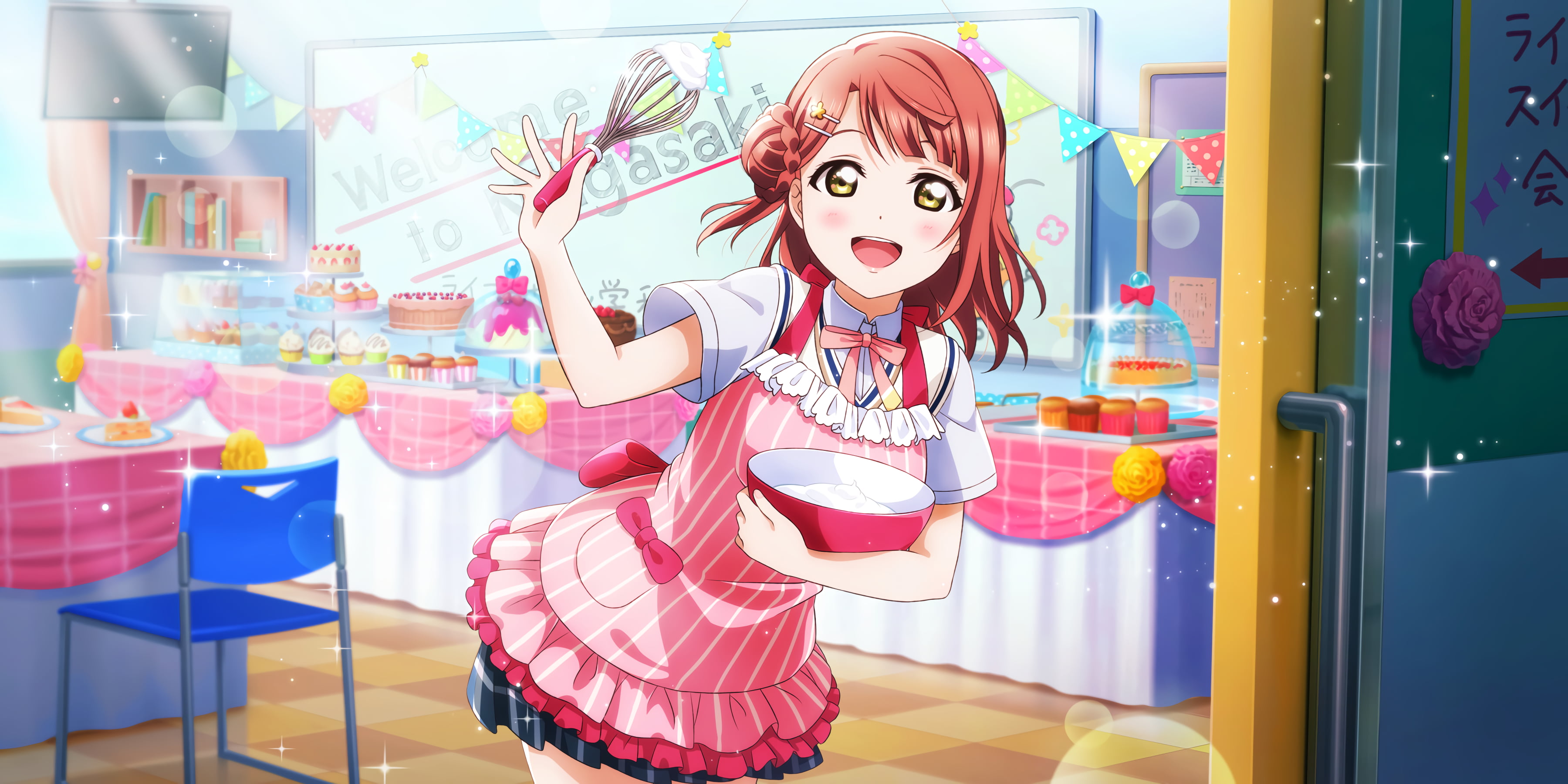 Love Live!, Love Live Series, 2K, Love Live! Sunshine, Uehara Ayumu, HD Wallpaper