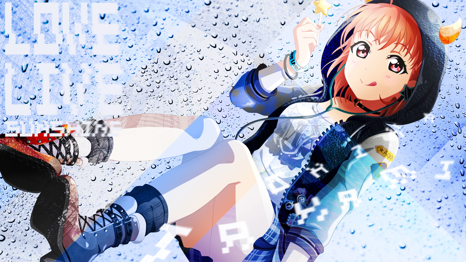 Chika Takami, Love Live! Sunshine!!, Anime, 1080P, HD Wallpaper