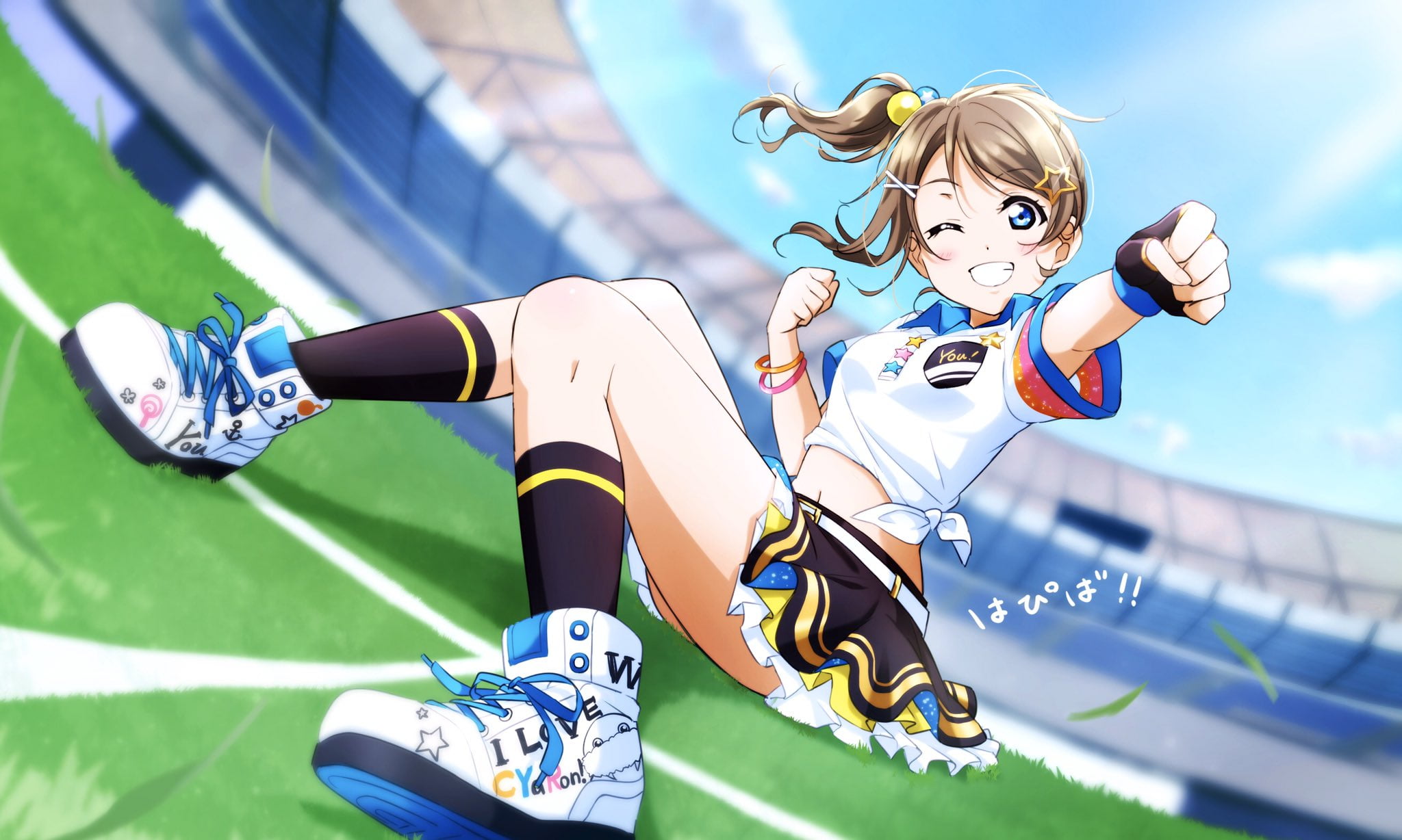 anime, Watanabe You, Love Live! Sunshine, anime girls, Love Live Series, 1080P, HD Wallpaper