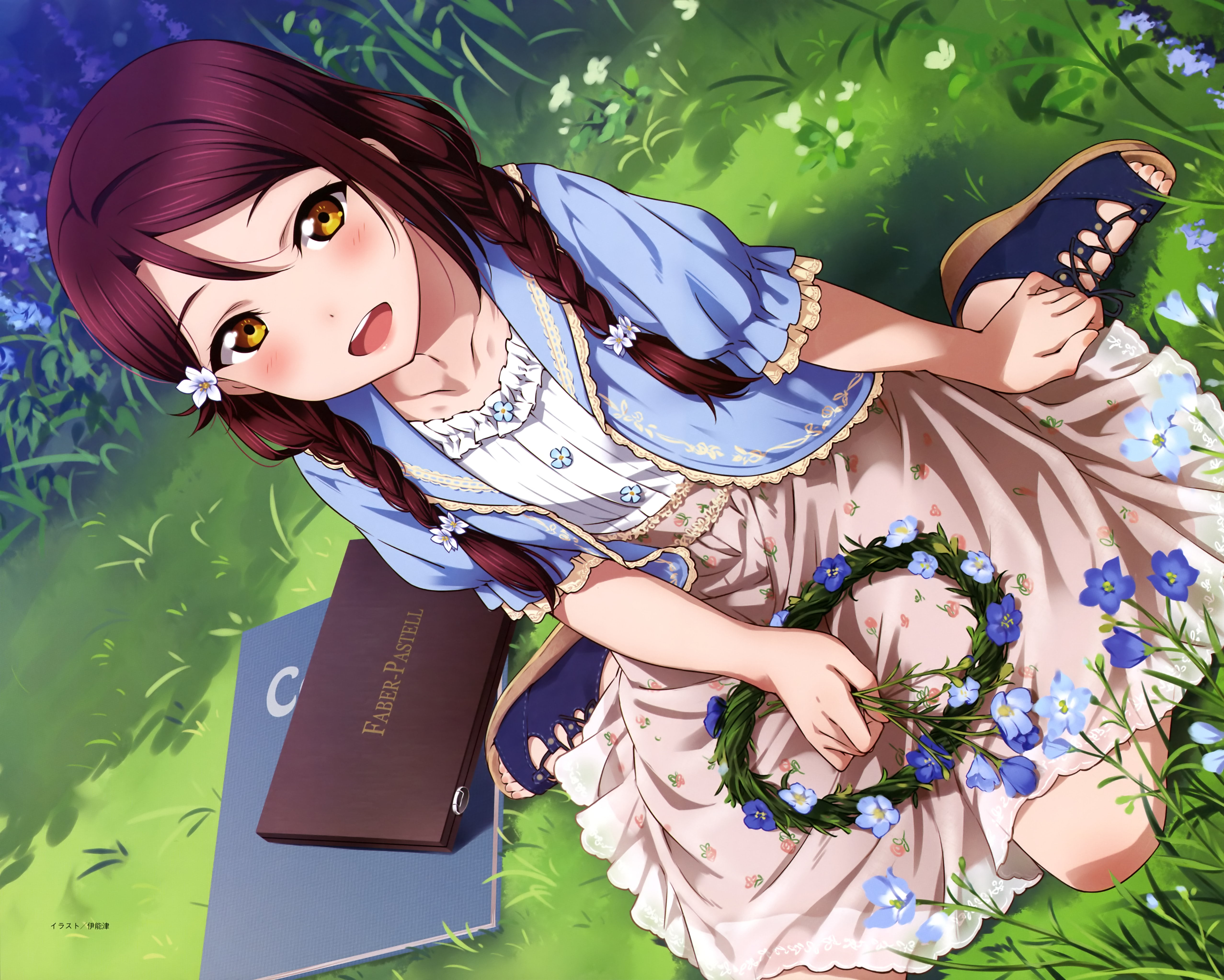 Riko Sakurauchi, Love Live! Sunshine!!, 4K, Anime, HD Wallpaper
