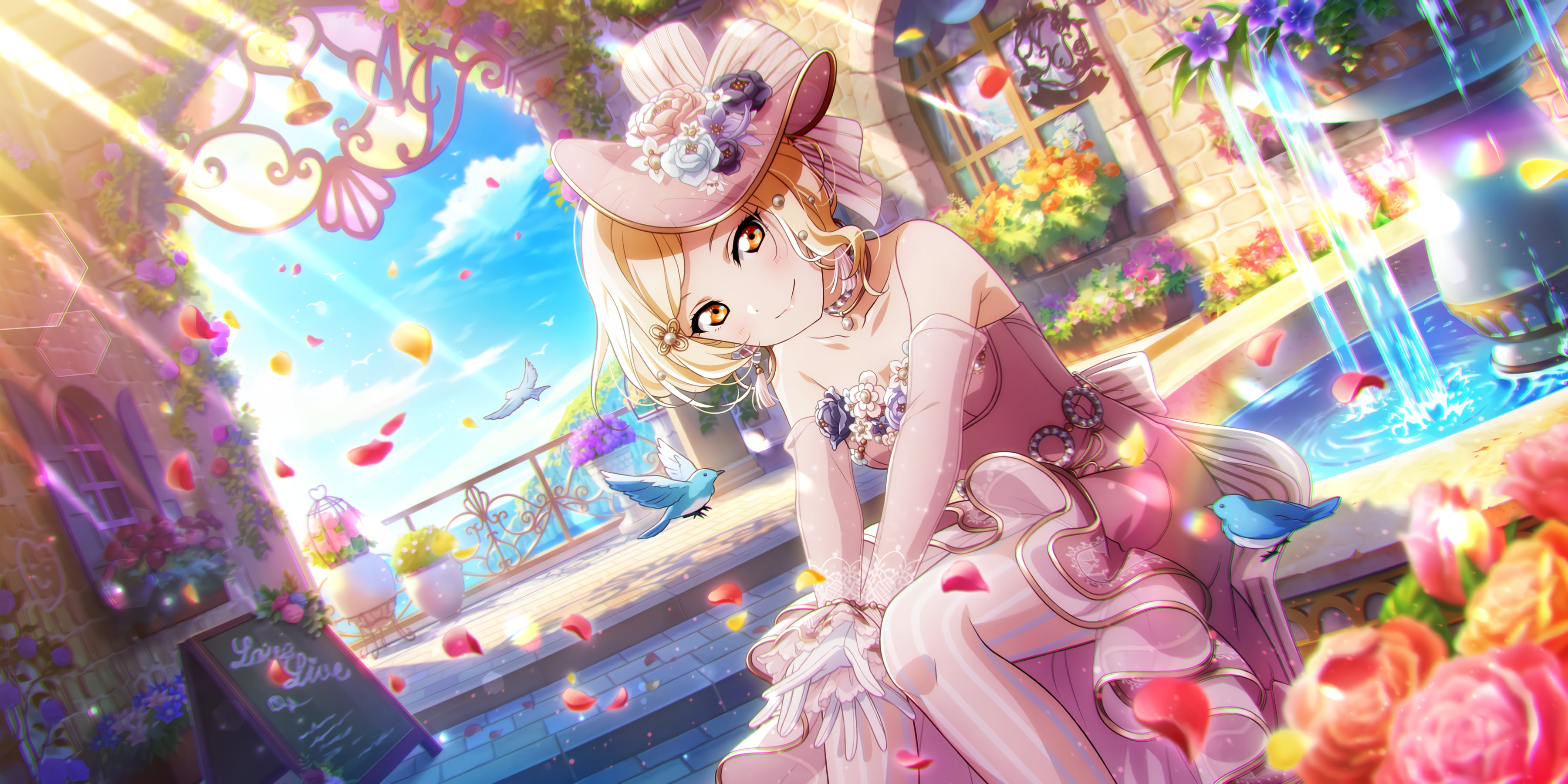 Love Live Series, anime girls, Miyashita Ai, 2K, Love Live! Sunshine, Love Live!, HD Wallpaper