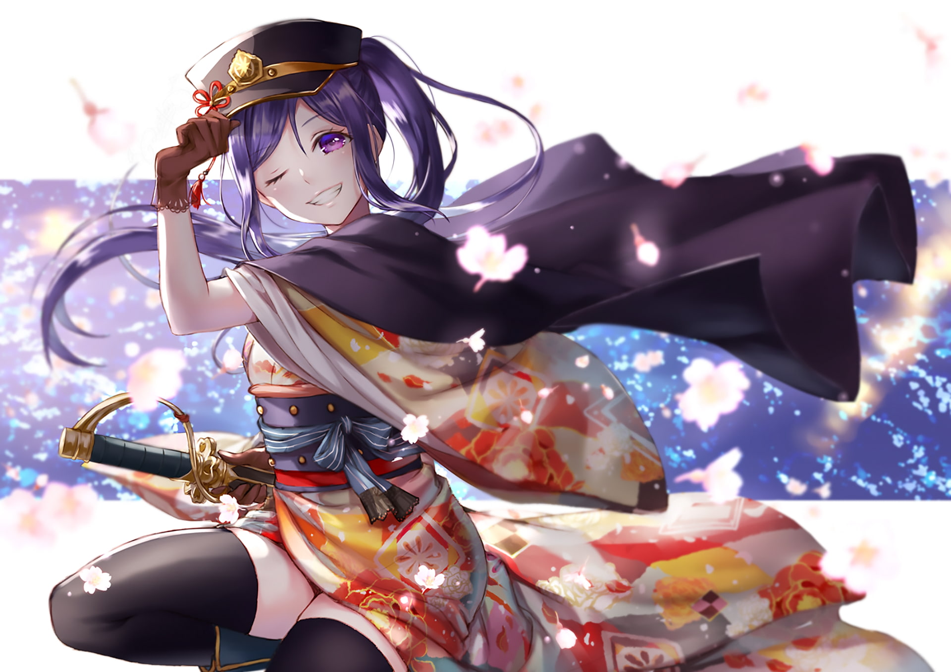 1080P, Love Live! Sunshine!!, Kanan Matsuura, Anime, HD Wallpaper