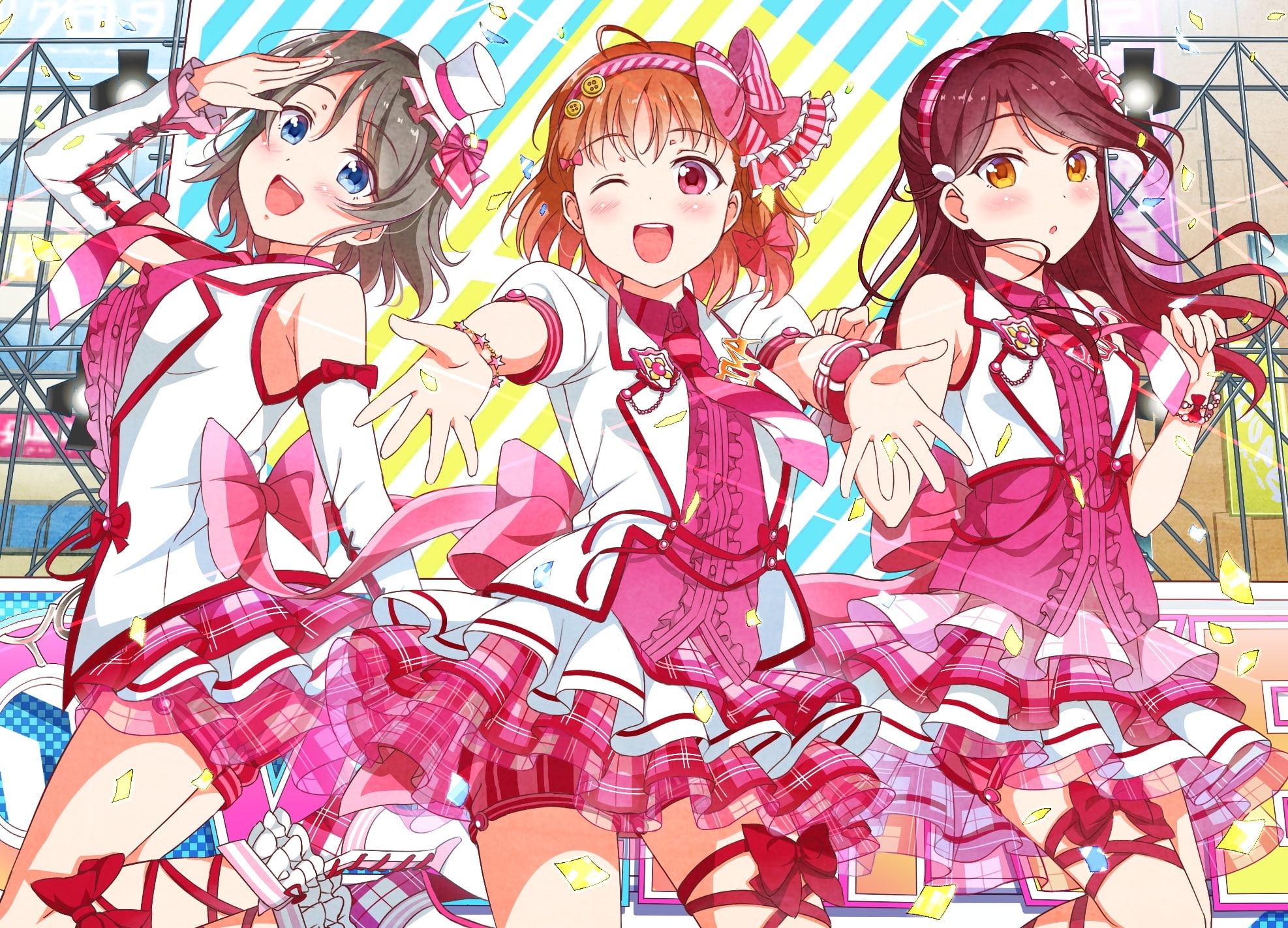 love, wink, sunshine, you, sakurauchi, 1080P, riko, chika, live, takami, watanabe, HD Wallpaper