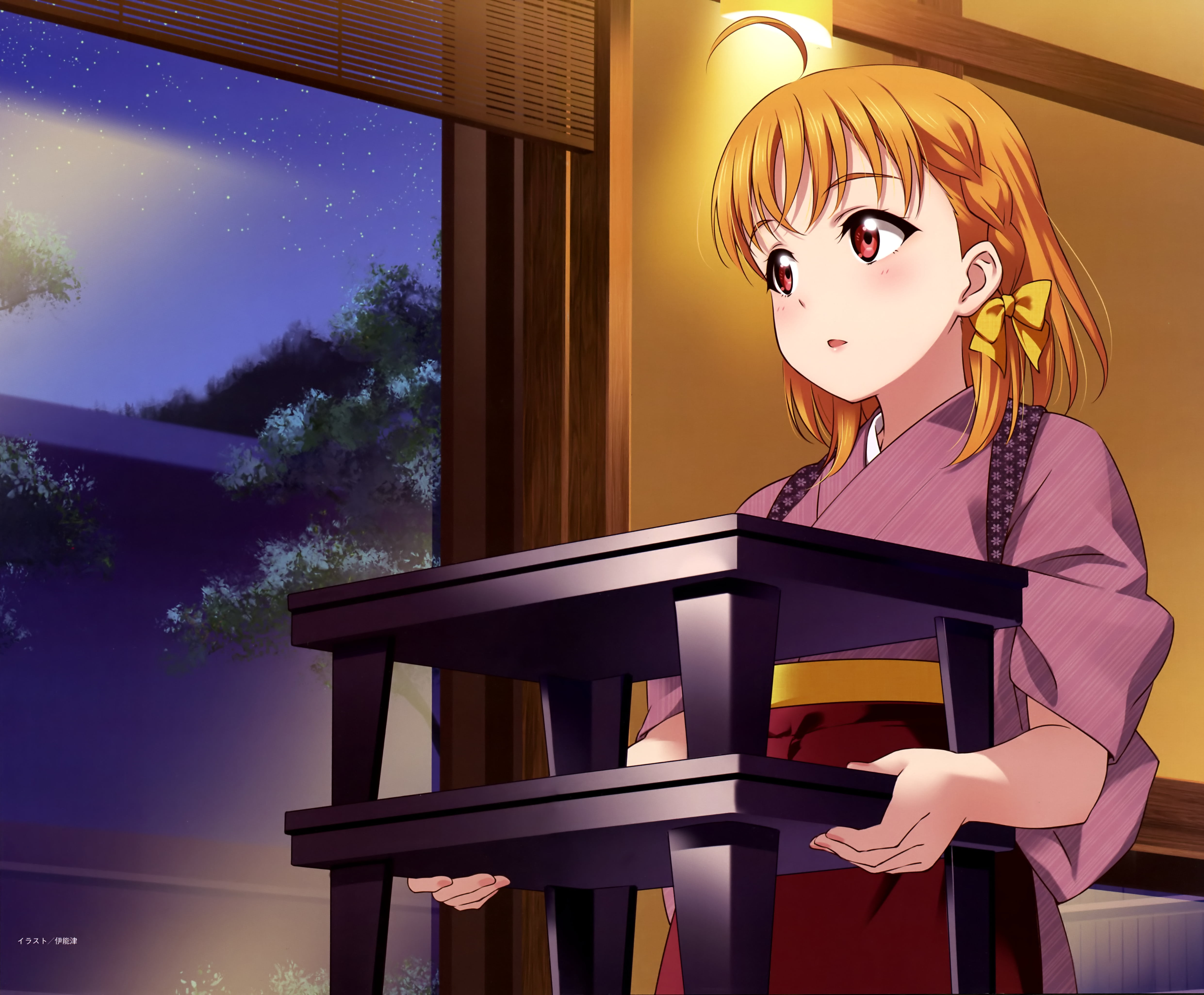4K, Chika Takami, Love Live! Sunshine!!, Anime, HD Wallpaper