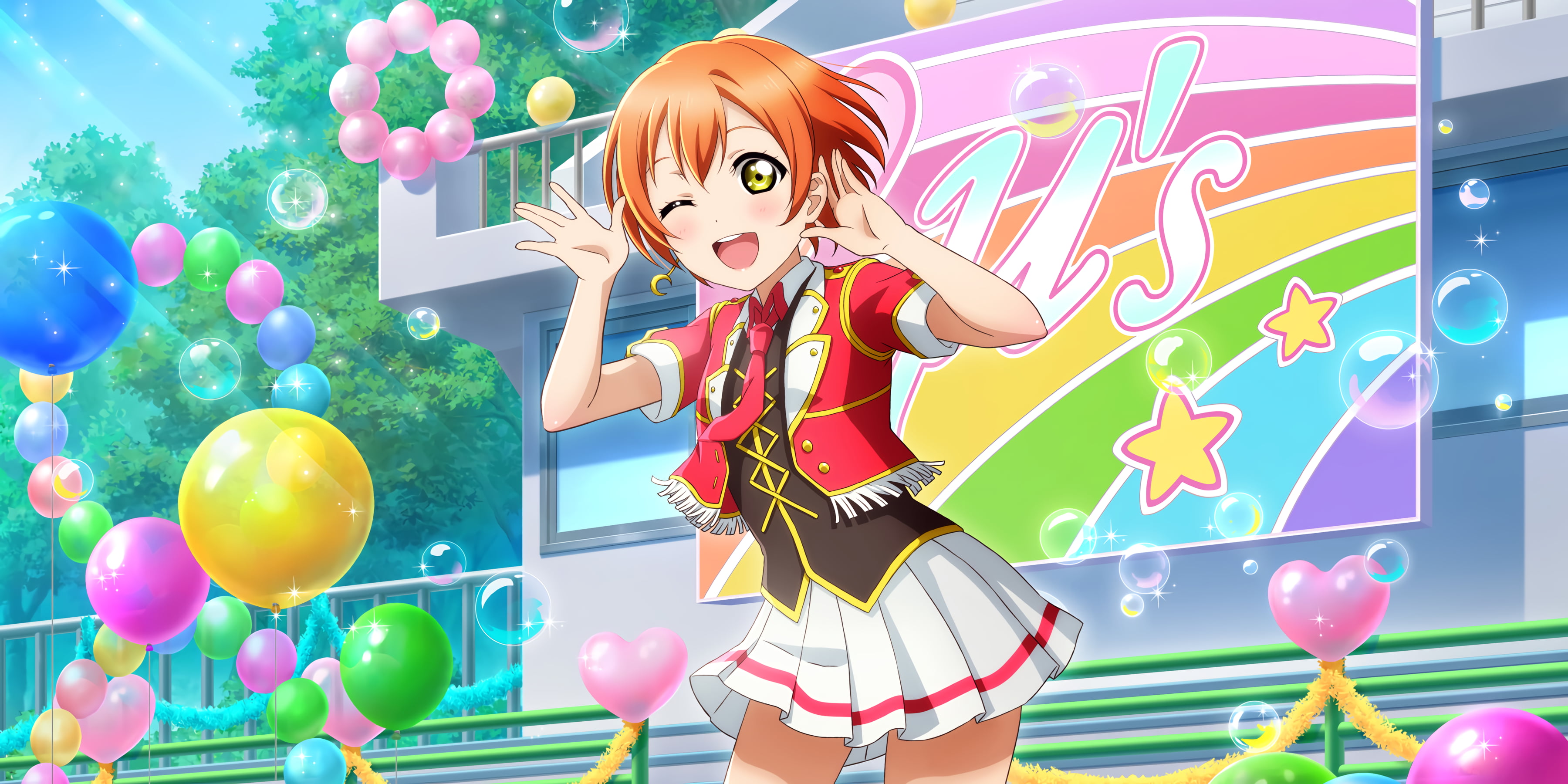 Love Live Series, 2K, Love Live!, Hoshizora Rin, HD Wallpaper