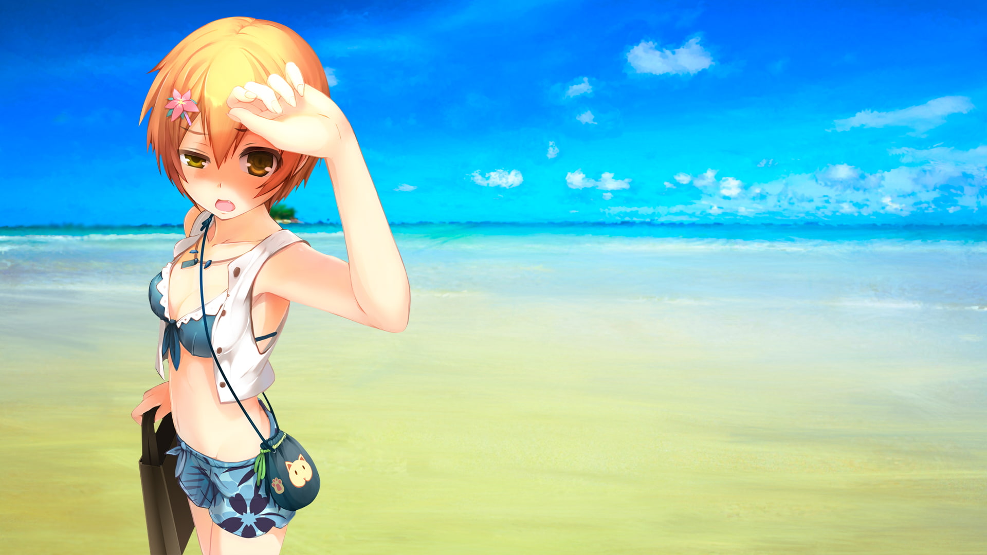 anime, Love Live!, 1080P, Hoshizora Rin, Anime Girls, HD Wallpaper