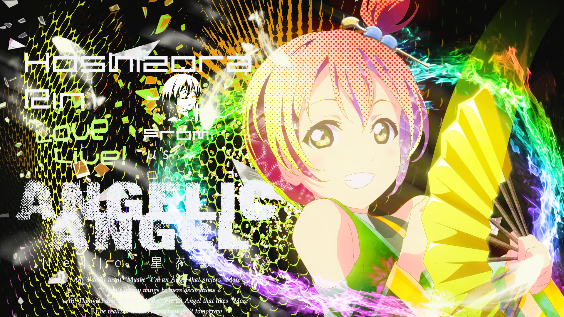 Rin Hoshizora, 1080P, Anime, Love Live!, HD Wallpaper