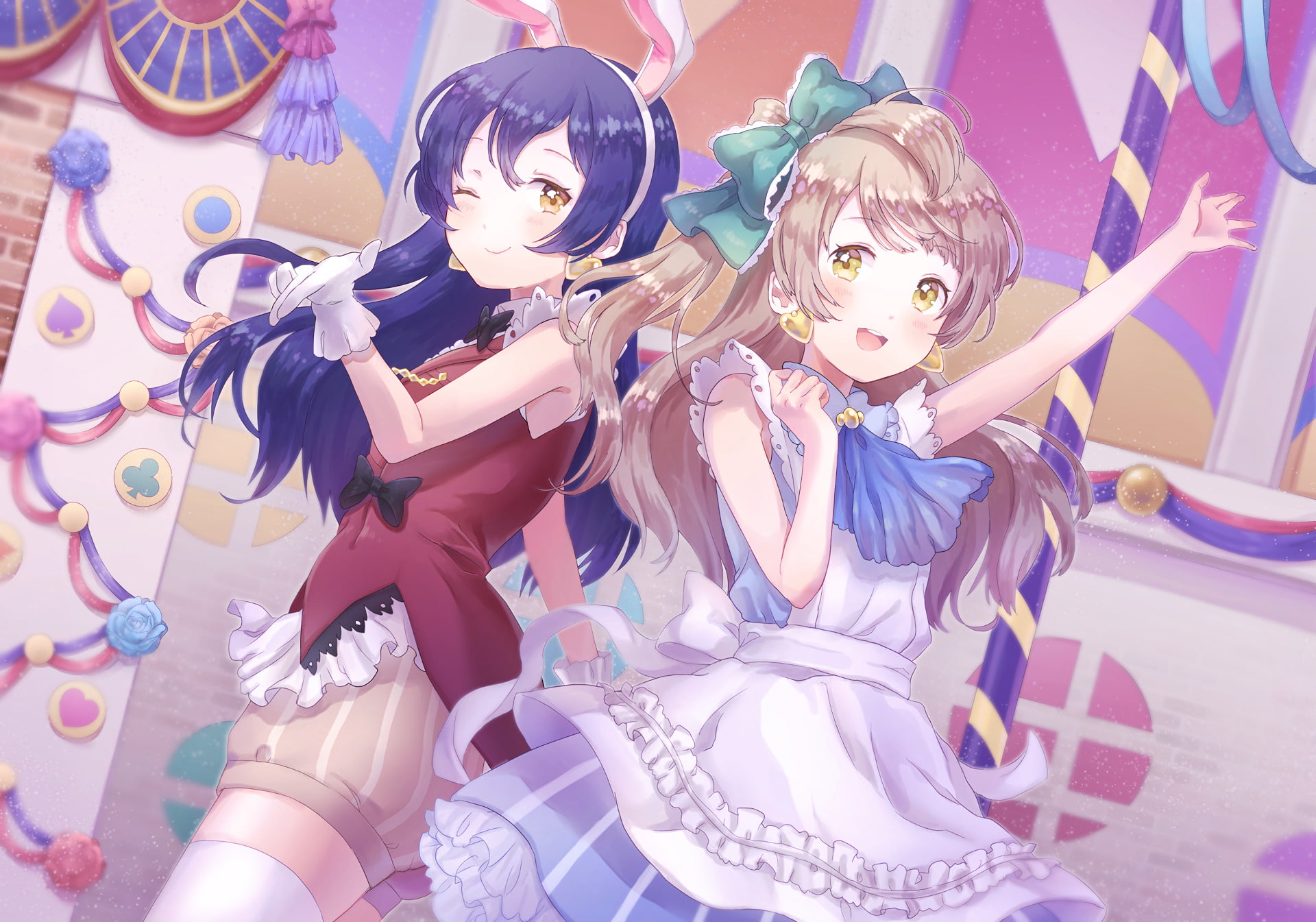 Umi Sonoda, Love Live!, 1080P, Anime, Kotori Minami, HD Wallpaper