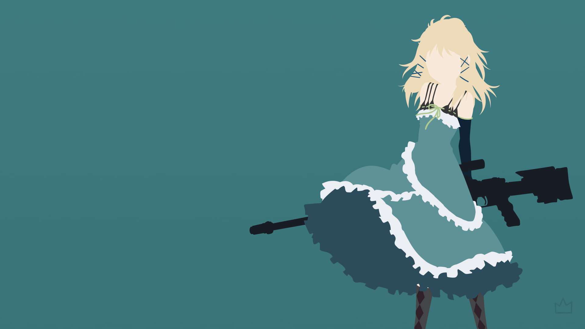 colored background, representation, Black Bullet, 1080P, Tina Sprout, human representation, male likeness, copy space, low angle view, art and craft, livestock, HD Wallpaper