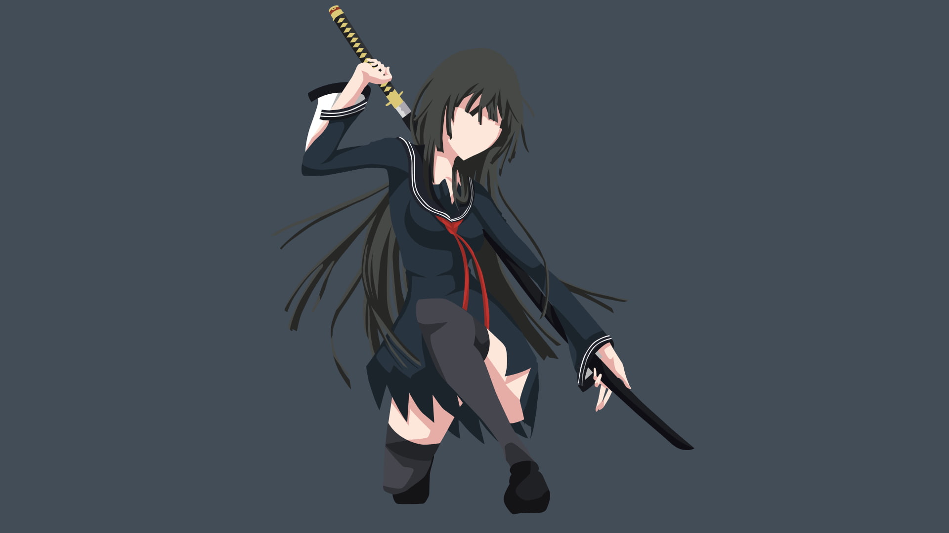 Kisara Tendo, Black Bullet, 1080P, Anime, HD Wallpaper