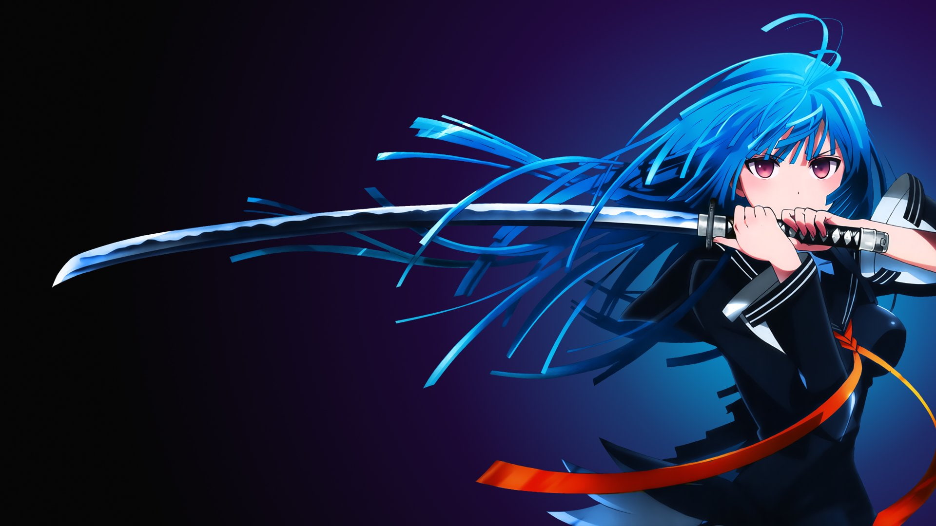 Girl, Kisara Tendo, Anime, Black Bullet, 1080P, HD Wallpaper