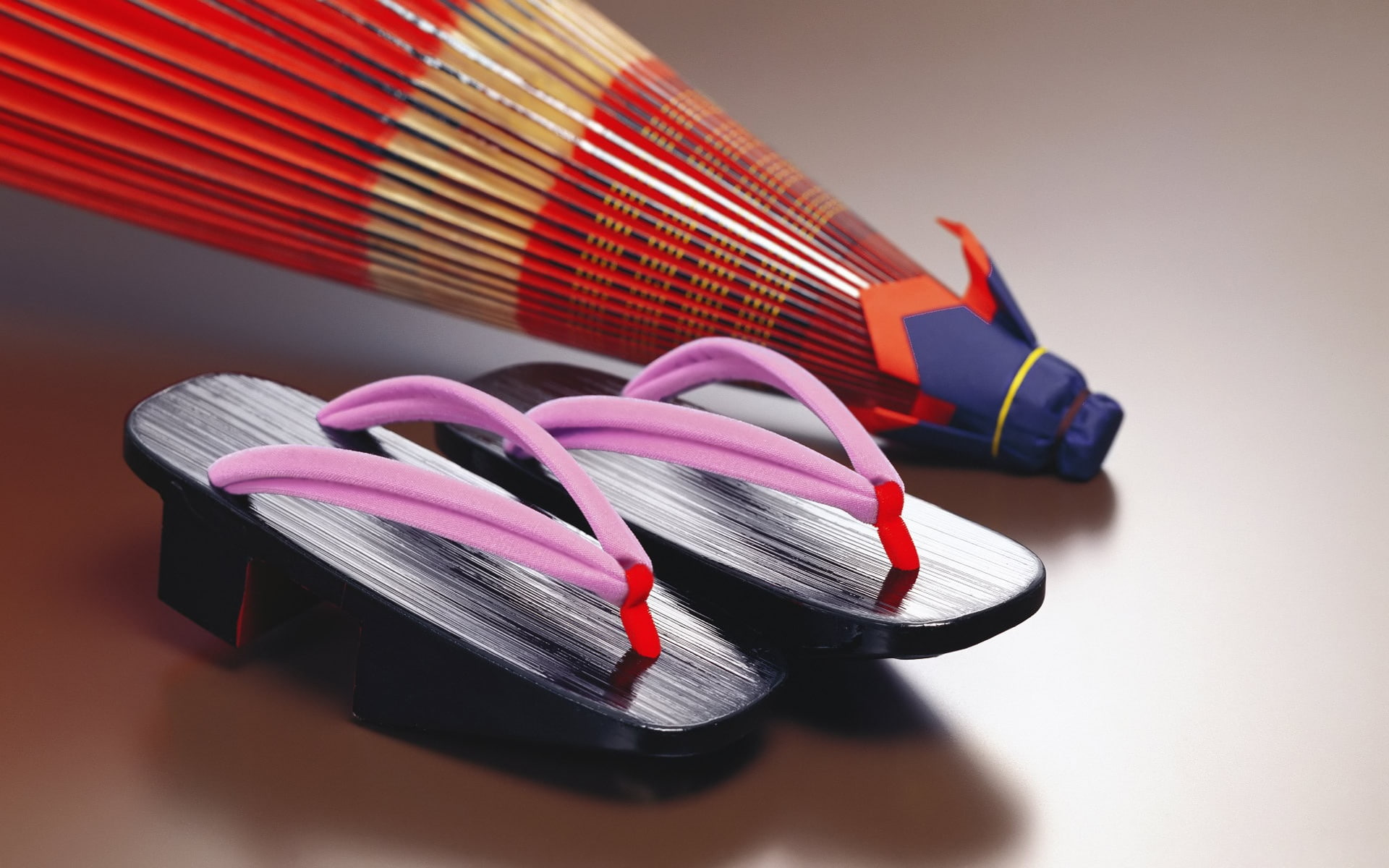 Japanese, Culture, Shoes, 1080P, Umbrella, HD Wallpaper