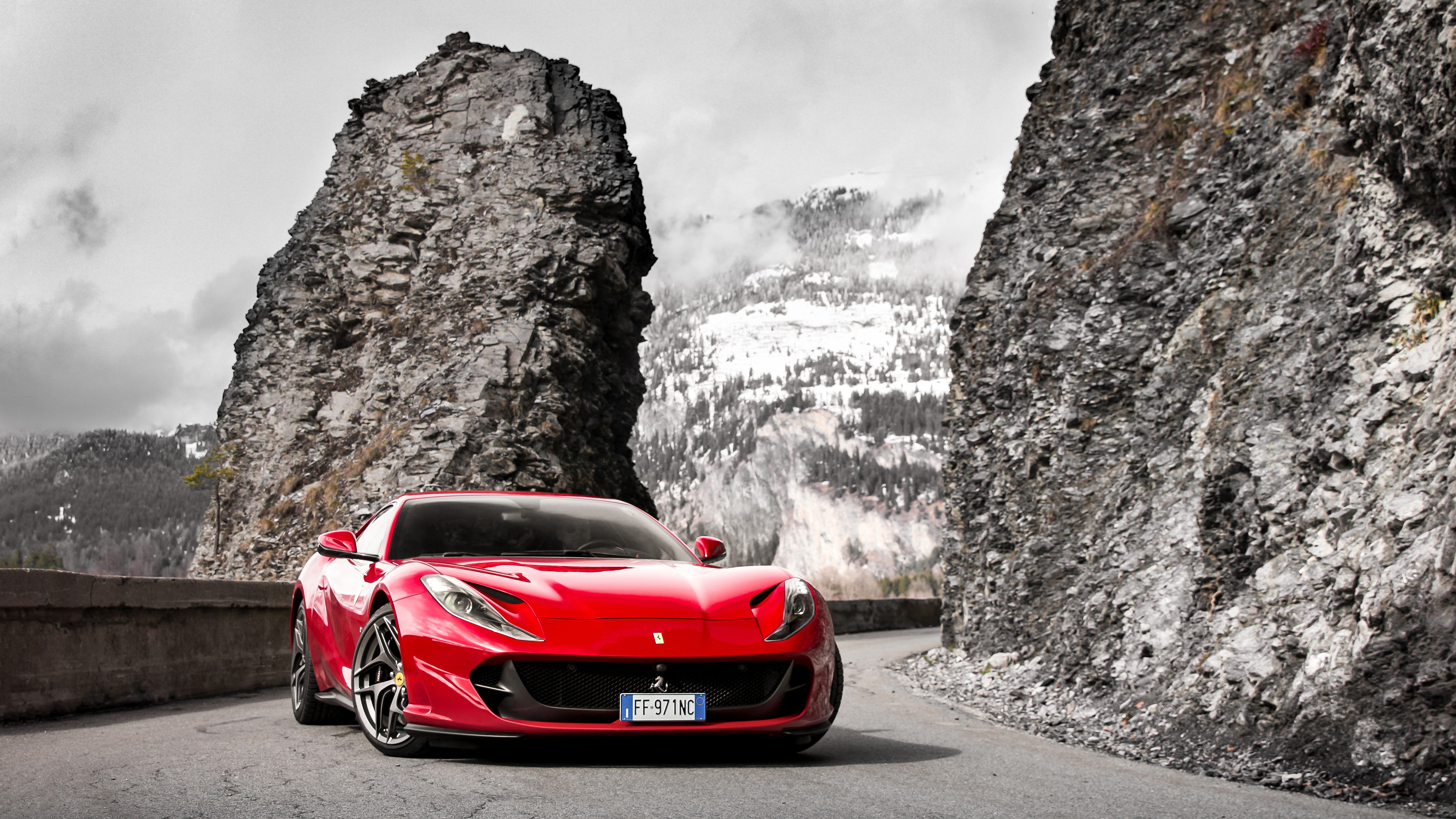 4k, hd, ferrari portofino, ferrari, 2018 cars, 5k, 4K, cars, HD Wallpaper