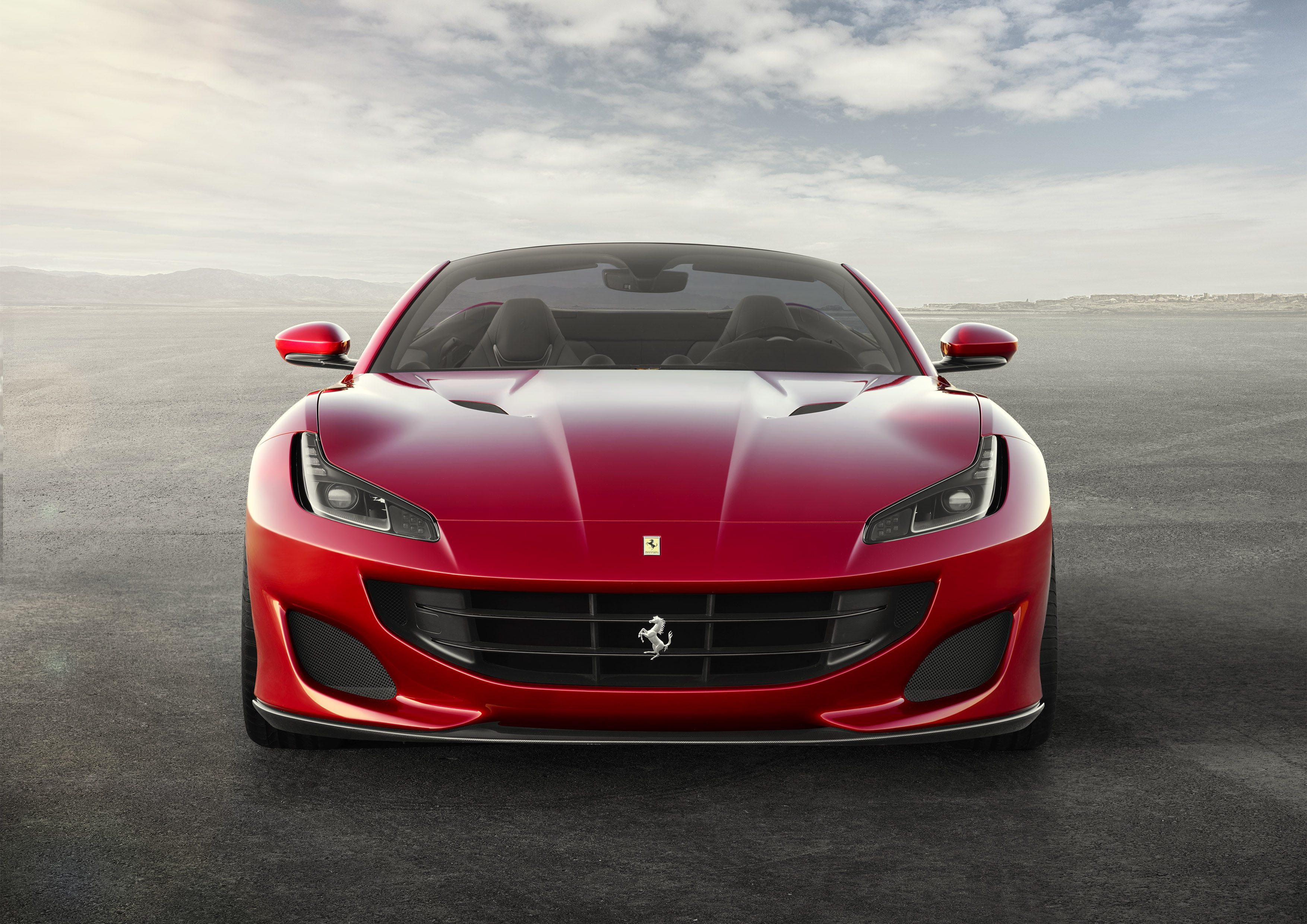 2K, 2018, Ferrari Portofino, HD Wallpaper
