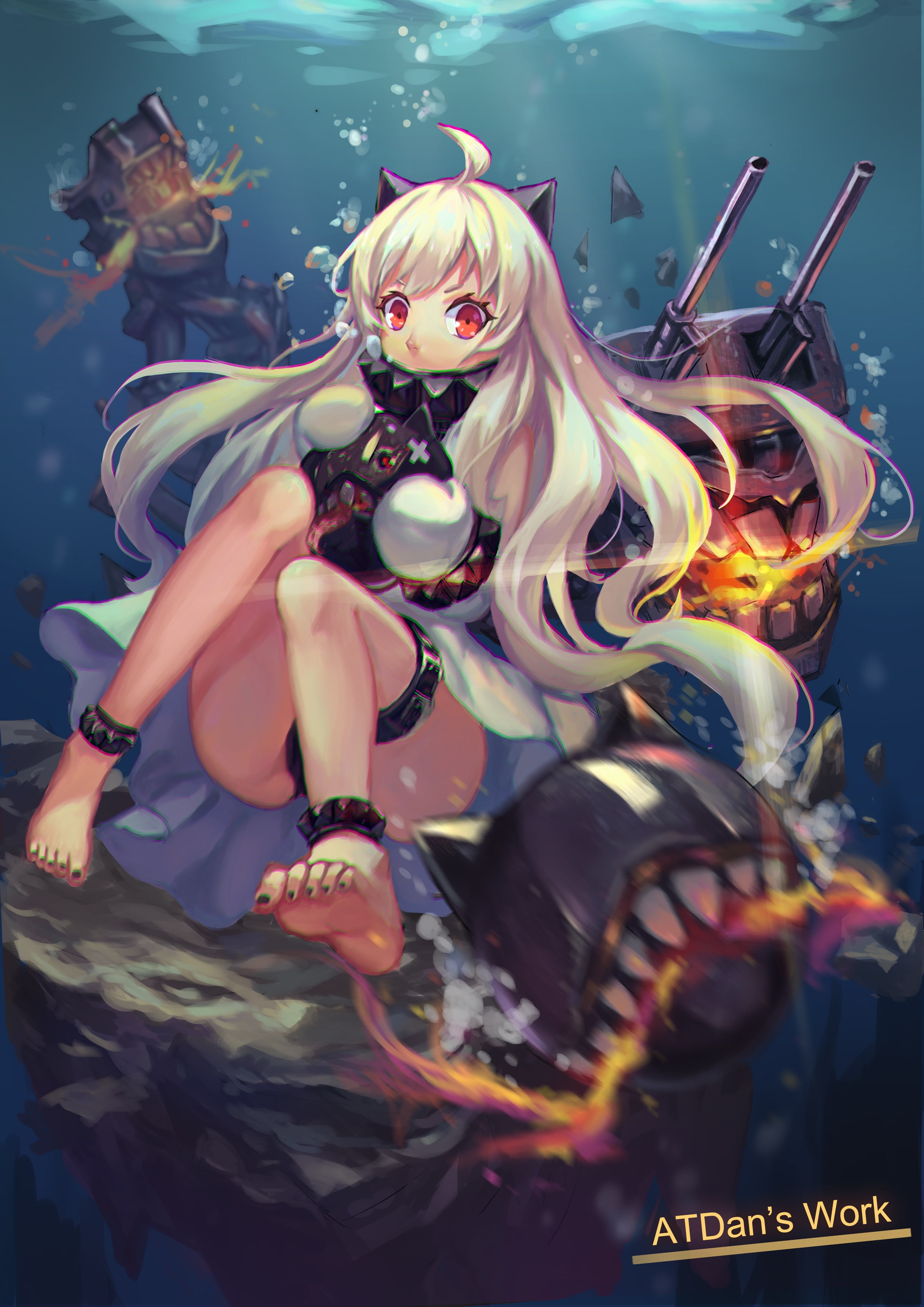 arts culture and entertainment, anime girls, Northern Ocean Hime, one person, beautiful woman, fashion, adult, celebration, art and craft, outdoors, motion, Phone HD Wallpaper