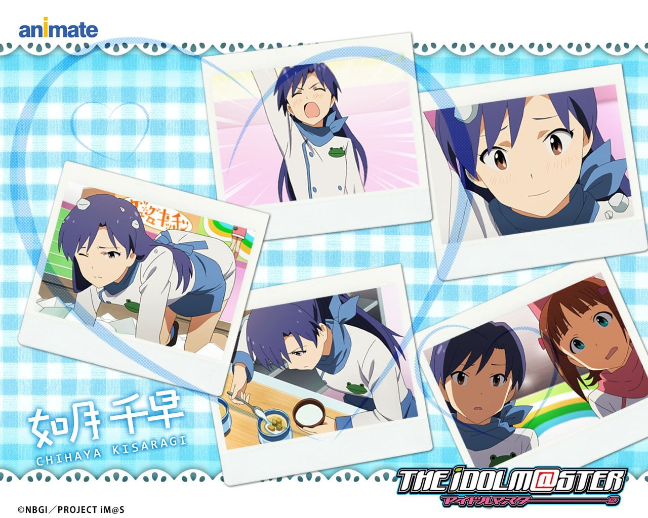 720P, The iDOLM@STER, Chihaya Kisaragi, Anime, HD Wallpaper