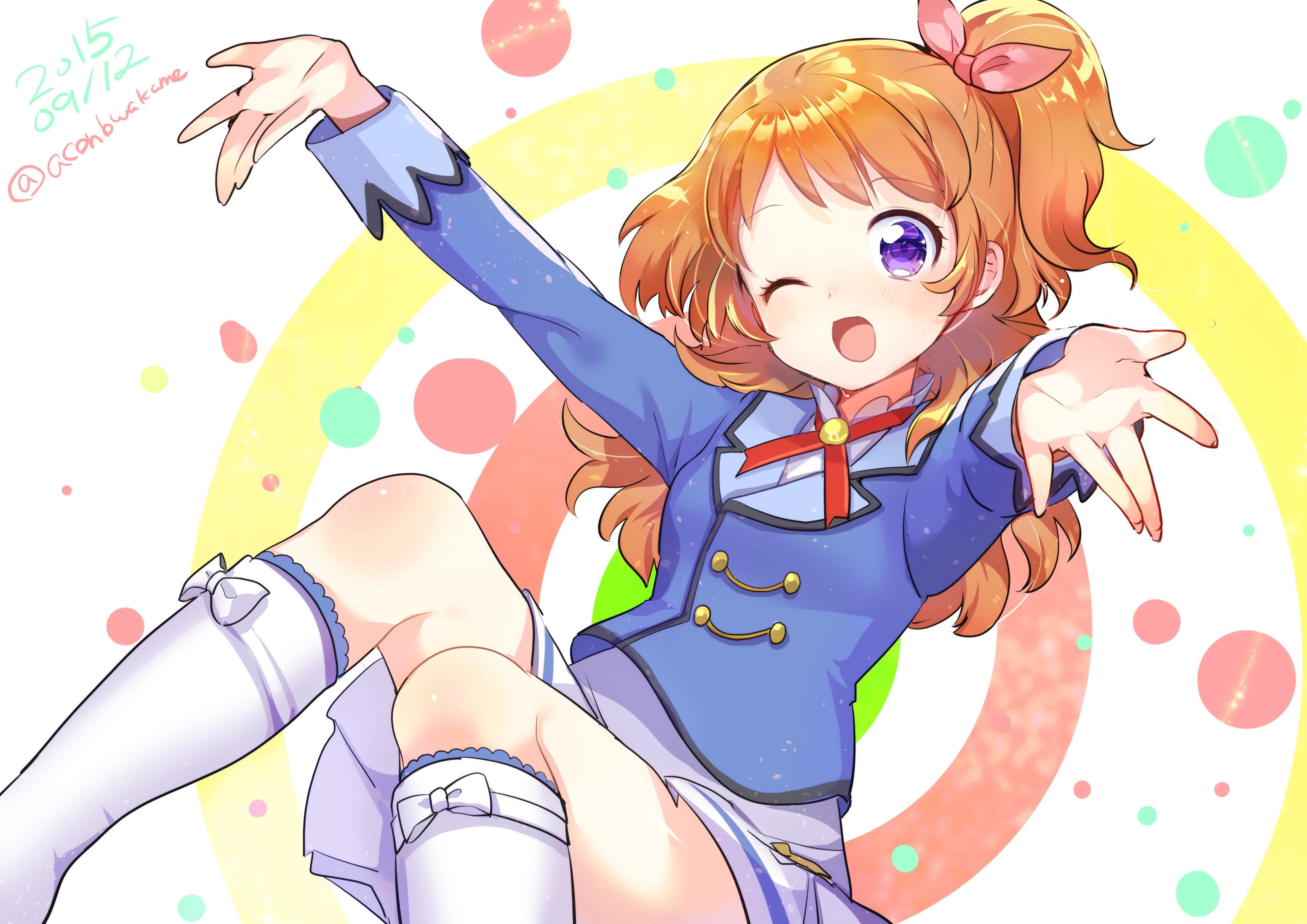 aikatsu, 4K, HD Wallpaper