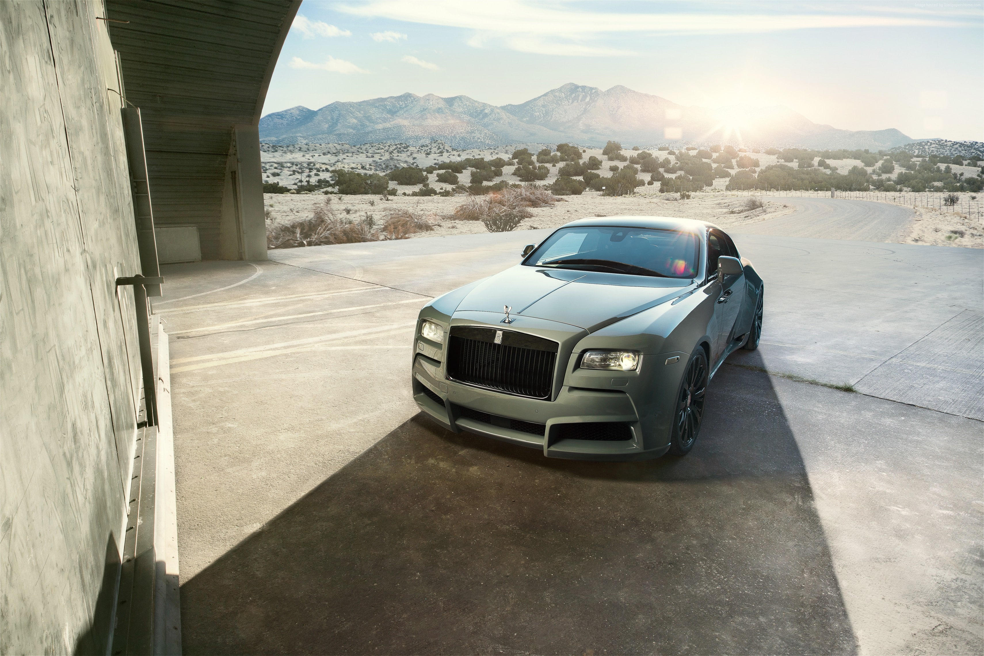 Spofec Rolls Royce Wraith, 2K, silver, Overdose, luxury cars, HD Wallpaper