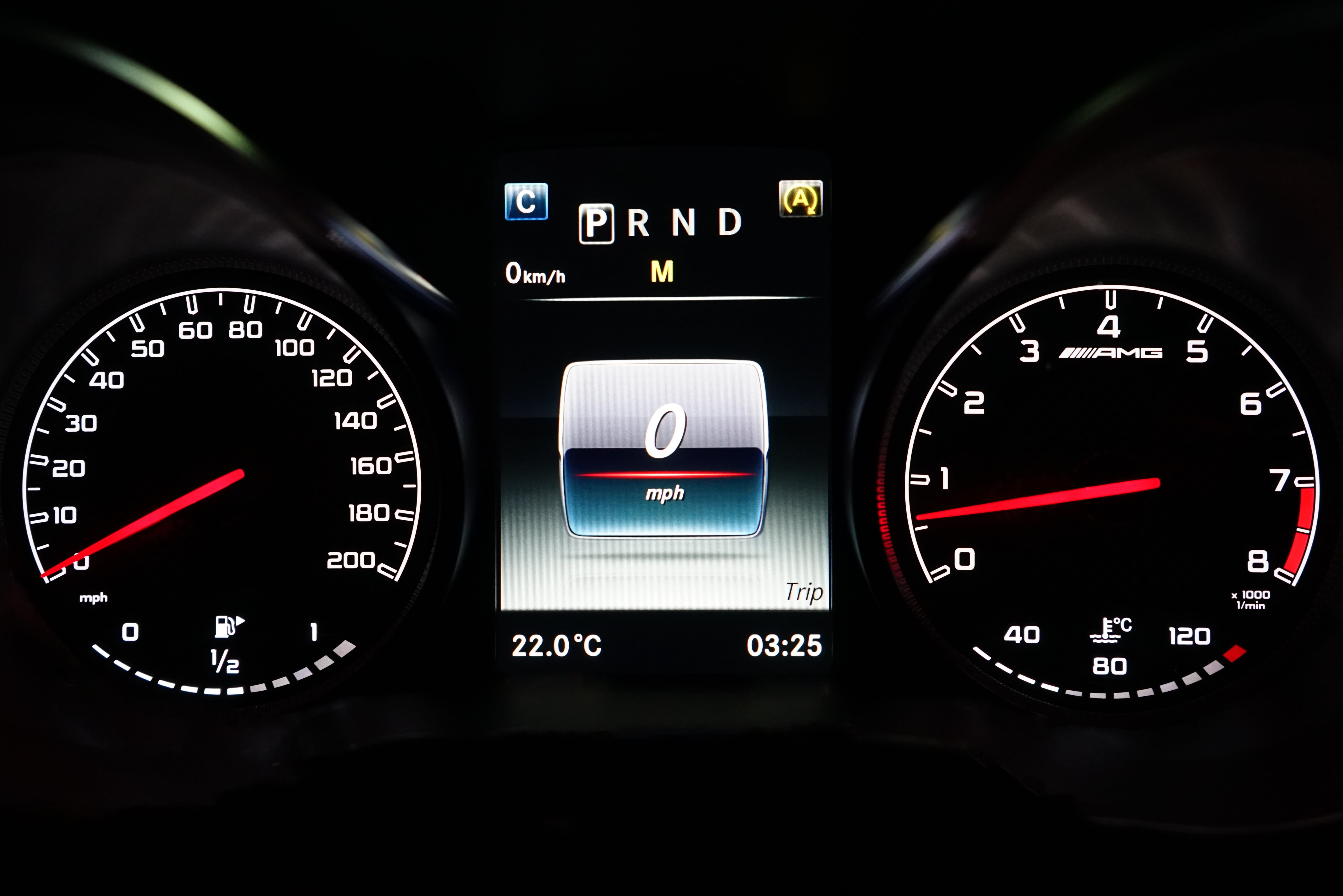 badge, automotive, dashboard, o, speed, panel, formula one, design, mercedes, indoors, logo, clock, control panel, fast, interior, transport, time, meter - instrument of measurement, HD Wallpaper