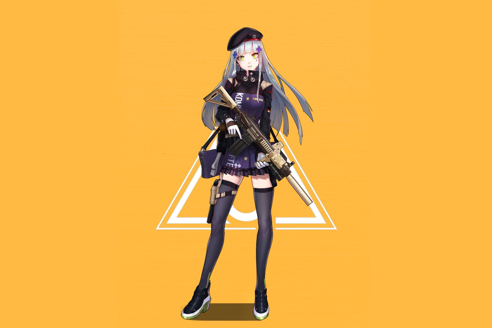 Girls Frontline, HK416 (Girls Frontline), Video Game, 1080P, HD Wallpaper