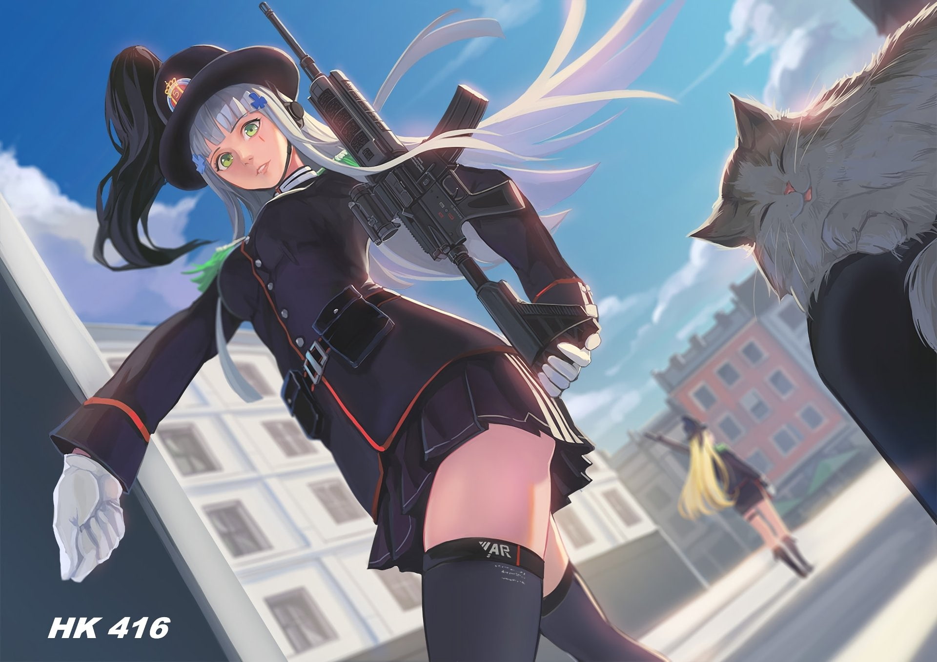 Girls Frontline, 1080P, Video Game, HK416 (Girls Frontline), HD Wallpaper
