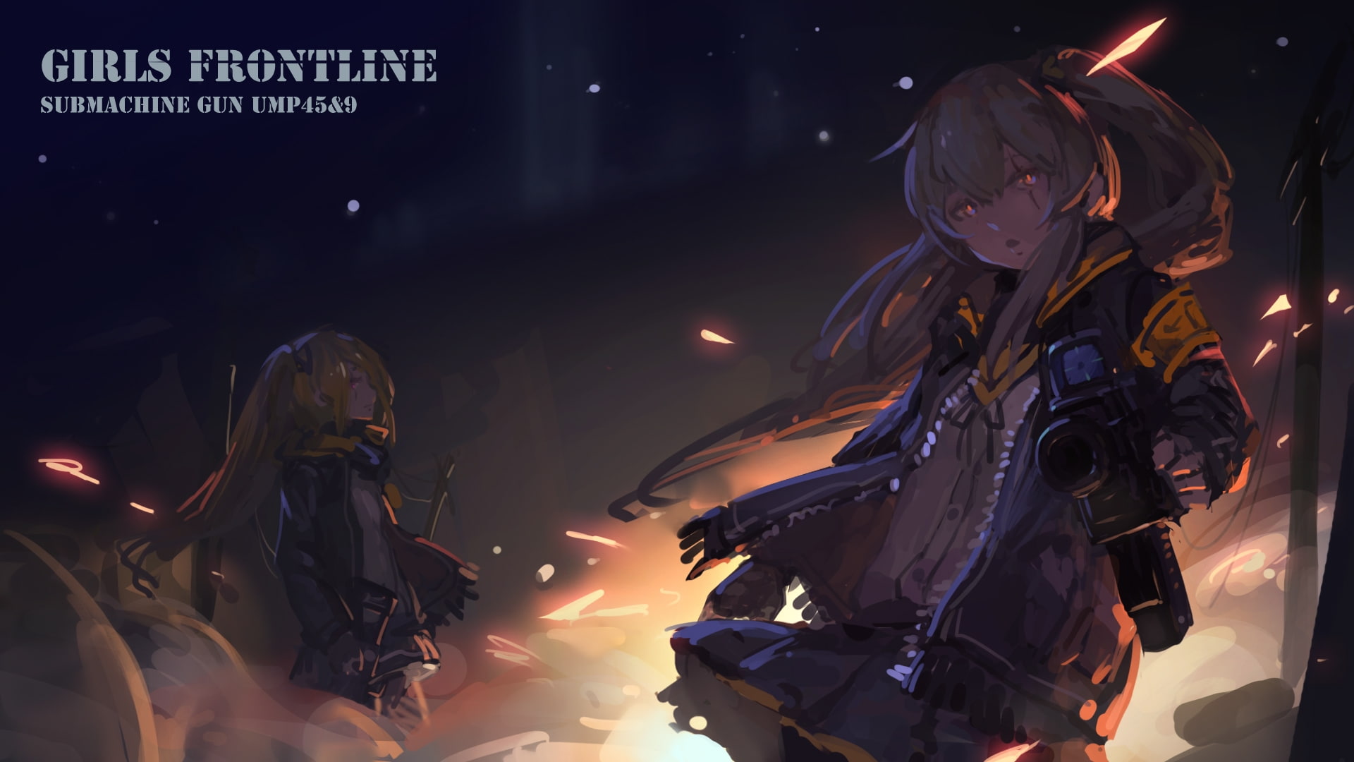 women, adult, 1080P, ump45, clothing, ump9, people, leisure activity, occupation, arts culture and entertainment, focus on foreground, girls frontline, HD Wallpaper