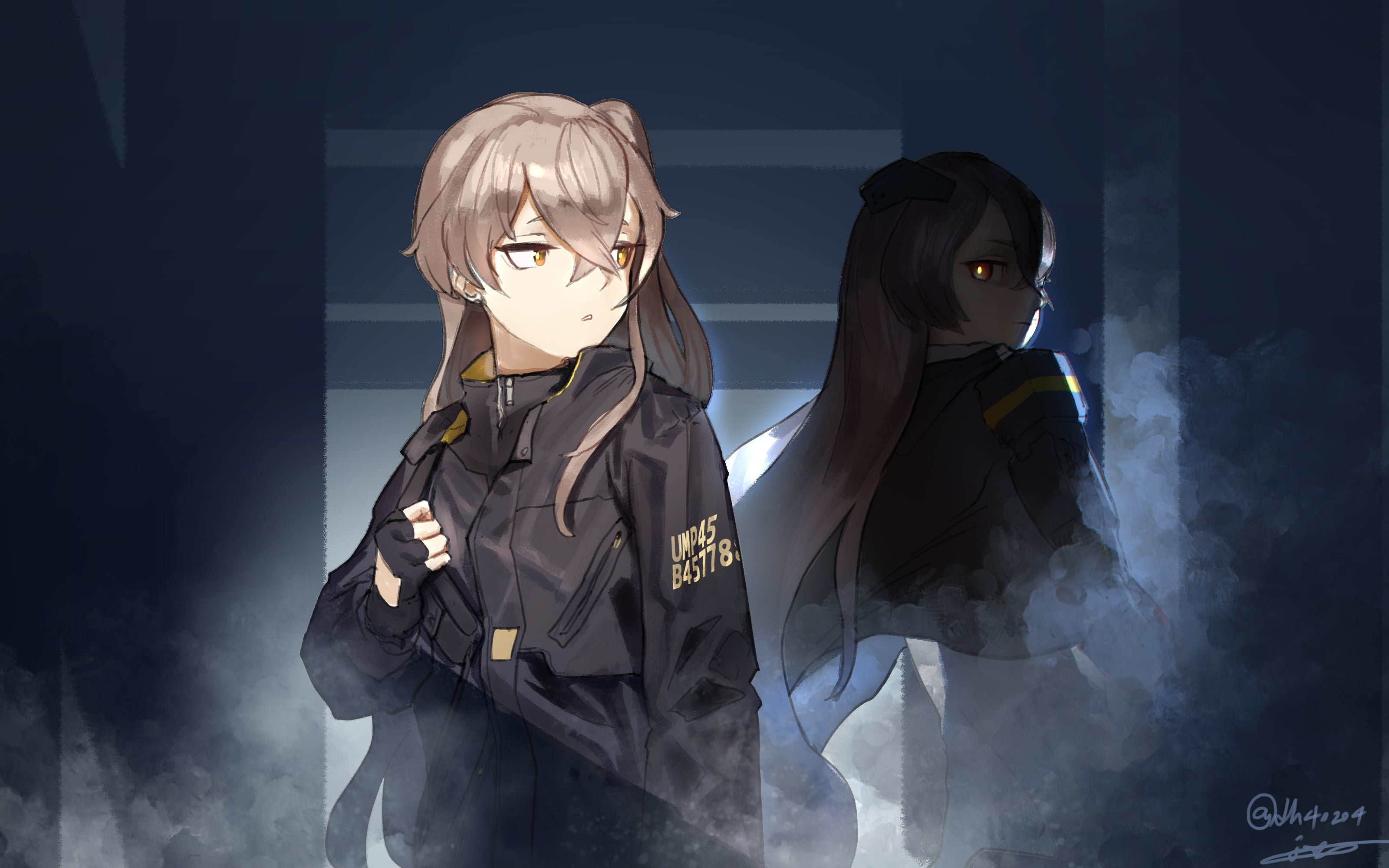 UMP45 (Girls Frontline), 2K, Video Game, Girls Frontline, HD Wallpaper