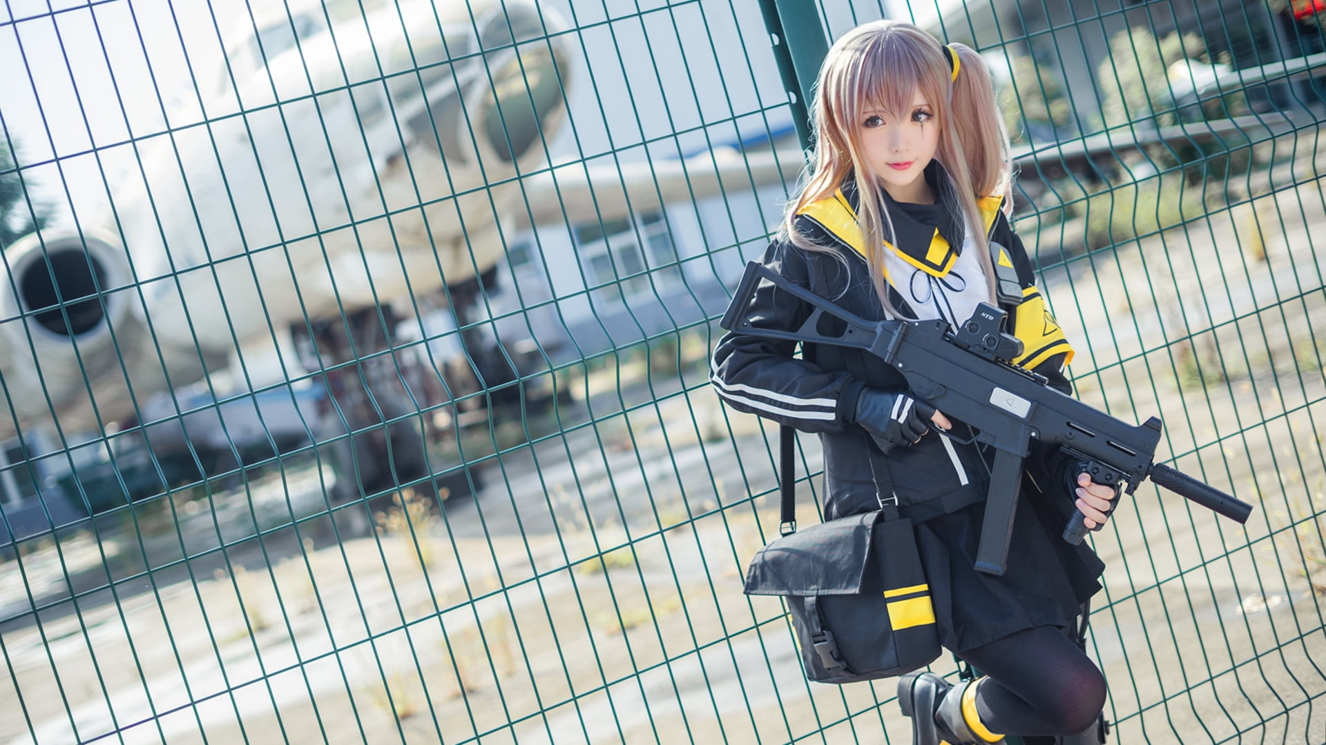 UMP9 (Girls Frontline), Girls Frontline, 1080P, Women, Cosplay, HD Wallpaper