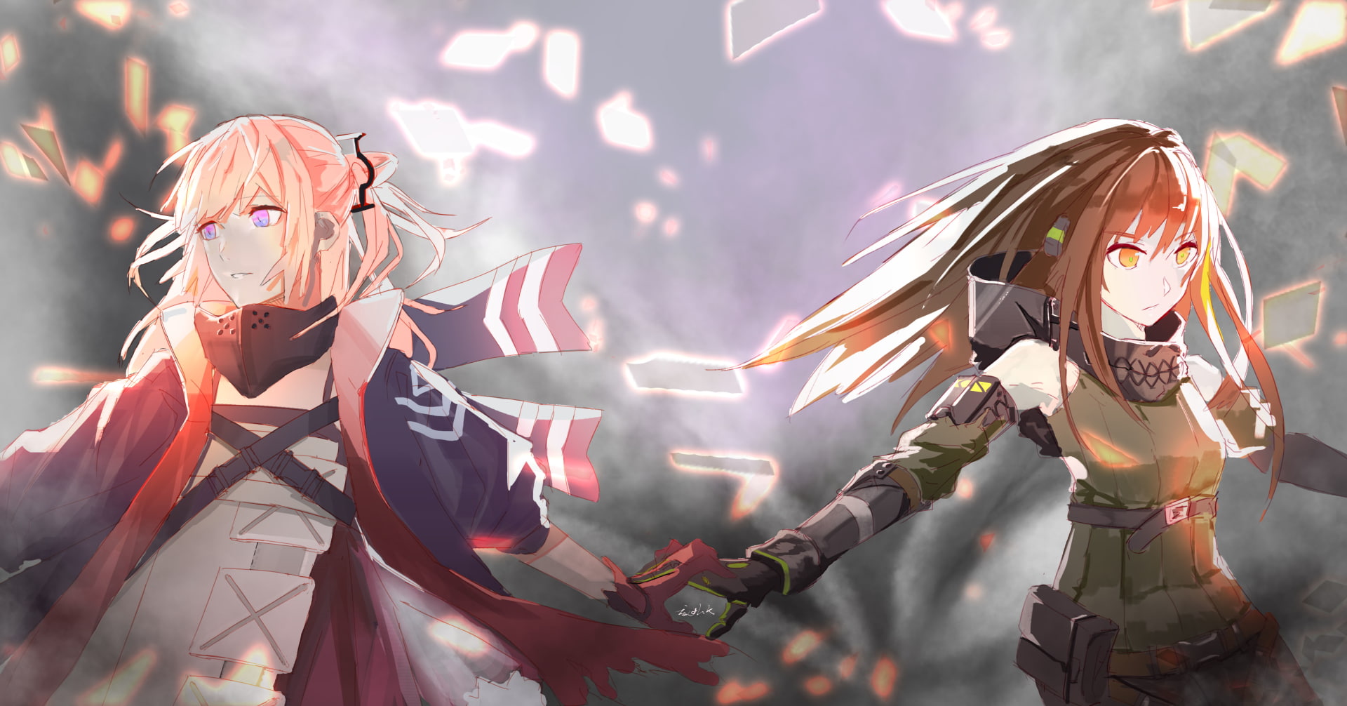 M4A1 (Girls Frontline), 1080P, Girls Frontline, Video Game, ST AR-15 (Girls Frontline), HD Wallpaper