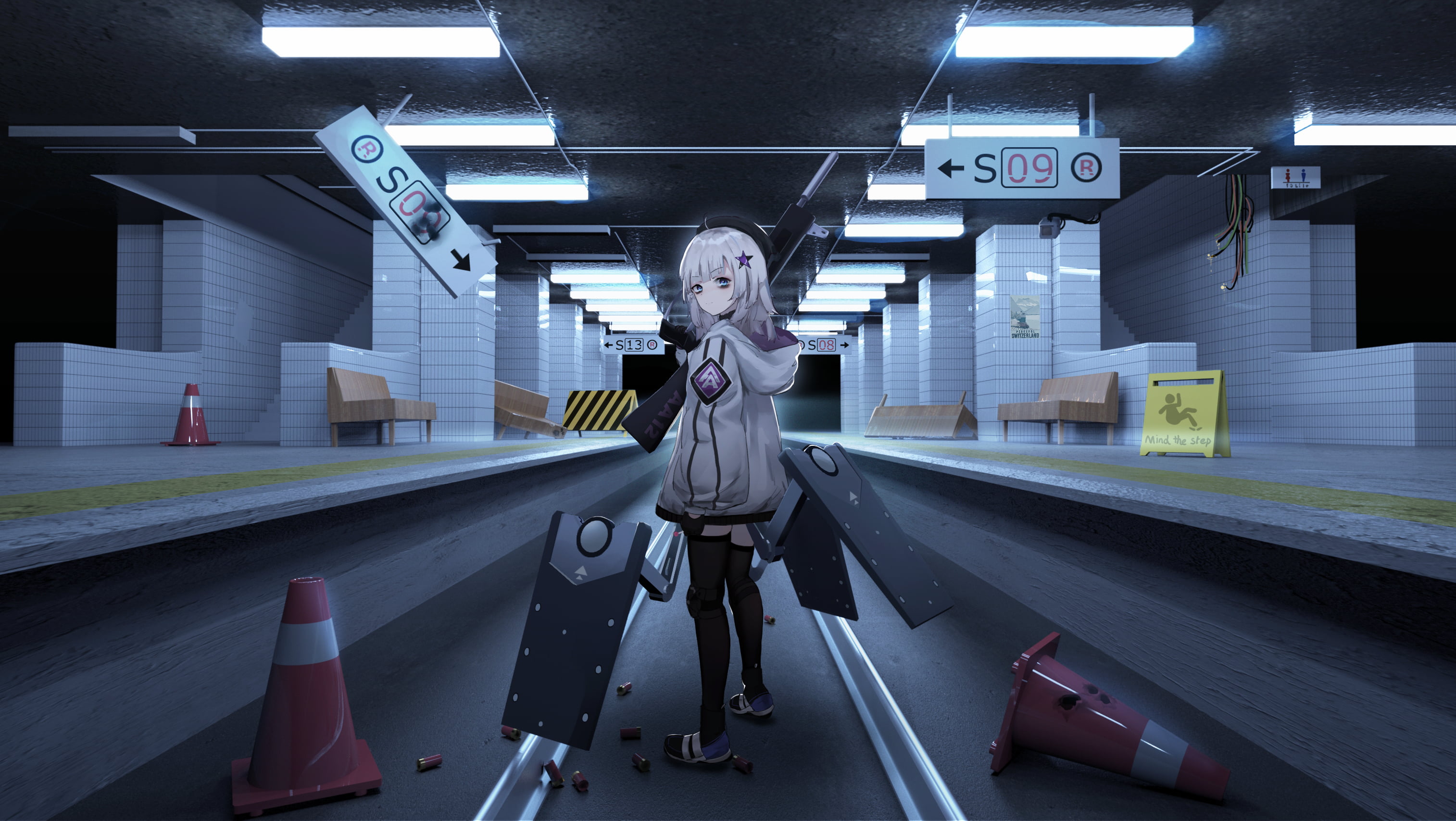 Video Game, 2K, Girls Frontline, AA-12 (Girls Frontline), HD Wallpaper