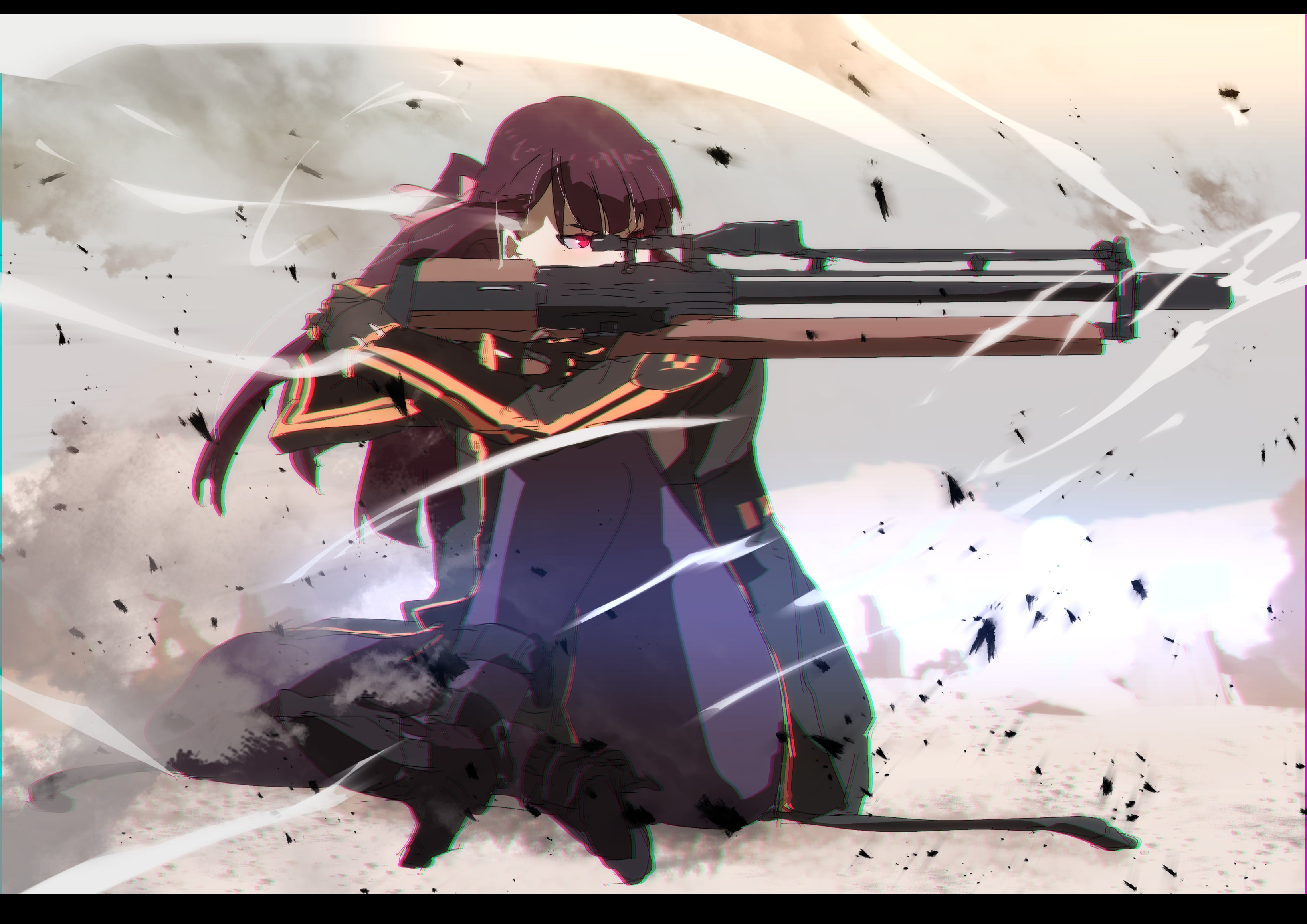 WA2000 (Girls Frontline), 2K, Video Game, Girls Frontline, HD Wallpaper