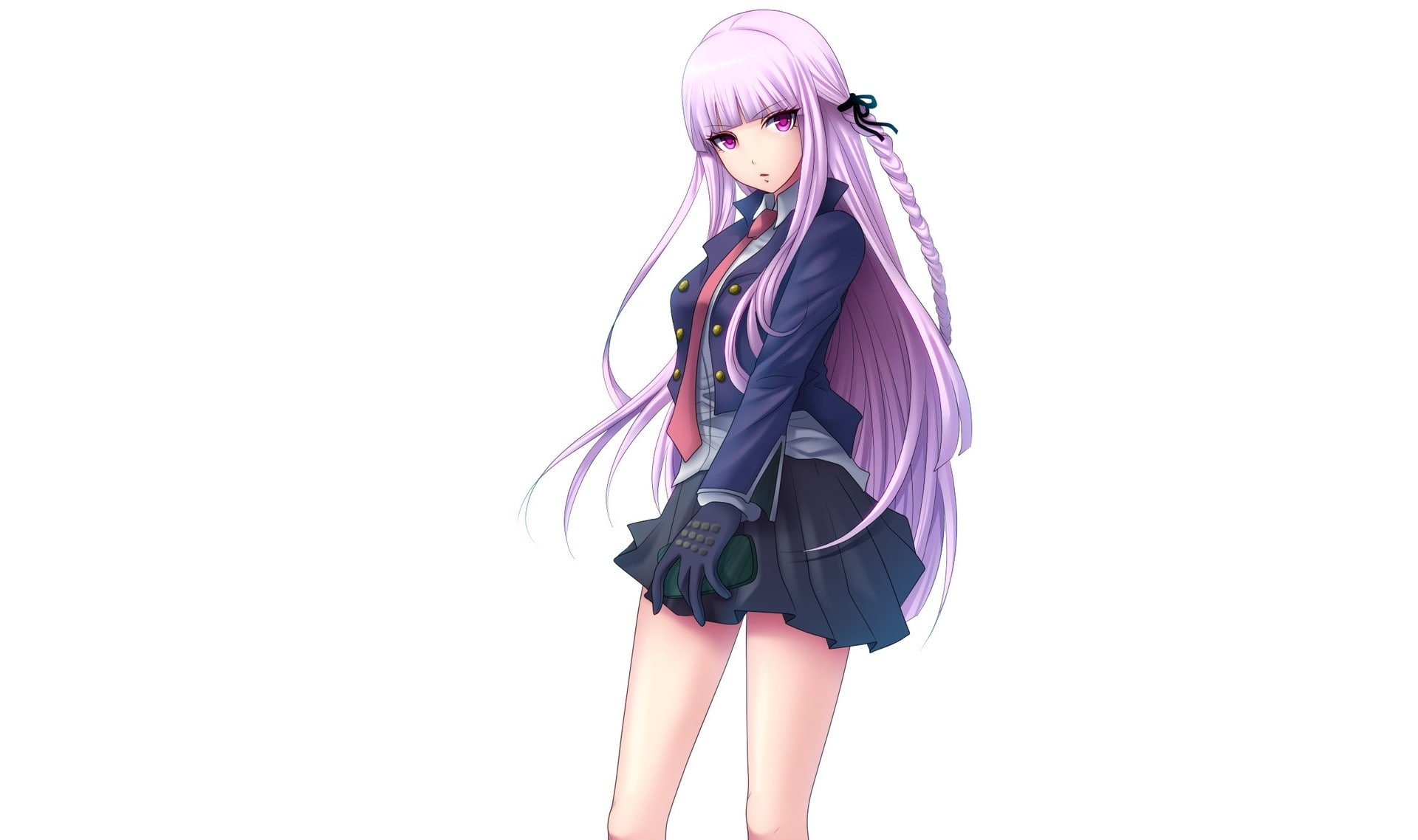 Kirigiri Kyouko, anime girls, 1080P, Danganronpa, anime, HD Wallpaper