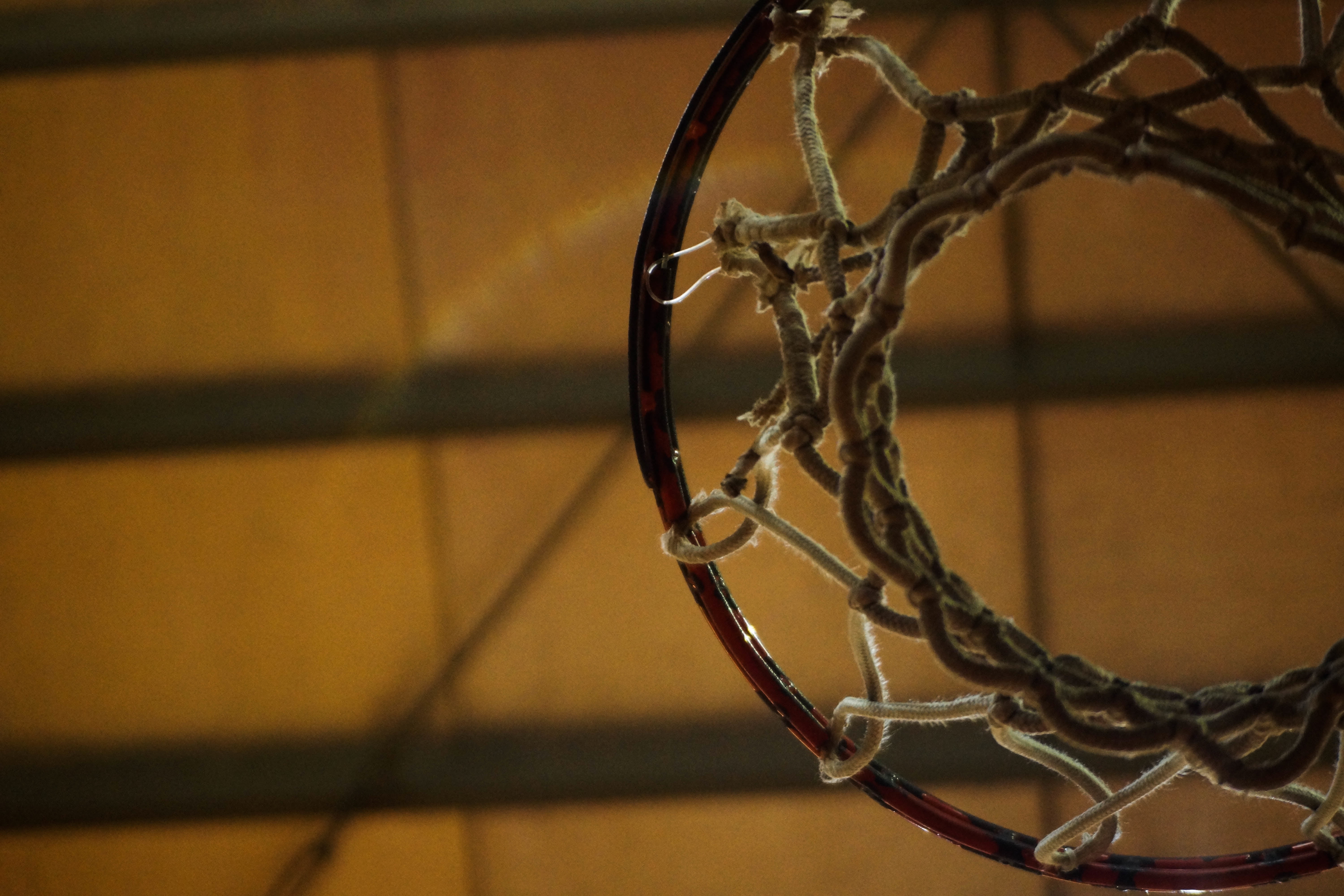 net, black, ring, connection, chain, day, basketball ring, metal, outdoors, nature, close-up, court, basketball - Ball, wire, no People, security, barbed wire, HD Wallpaper