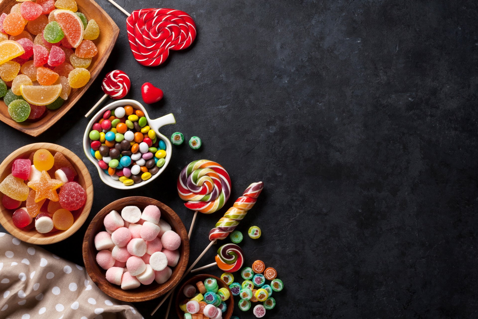 Candy, Lollipop, Food, Still Life, Sweets, 1080P, HD Wallpaper