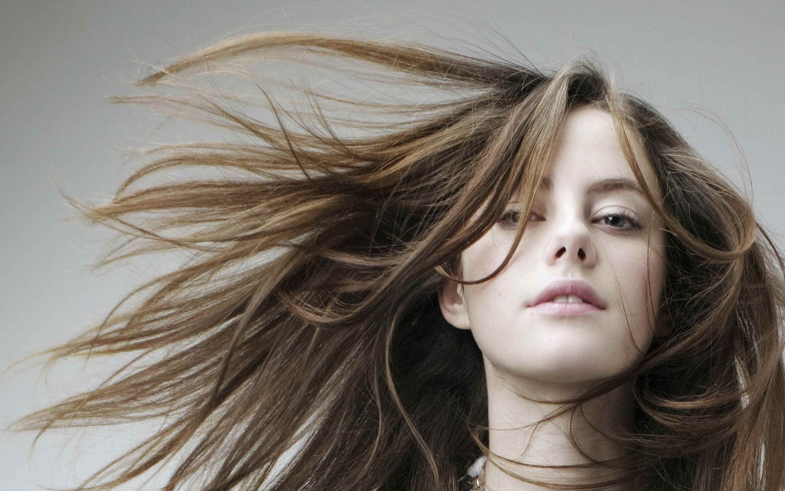 actress, 2K, women, Kaya Scodelario, face, blonde, HD Wallpaper