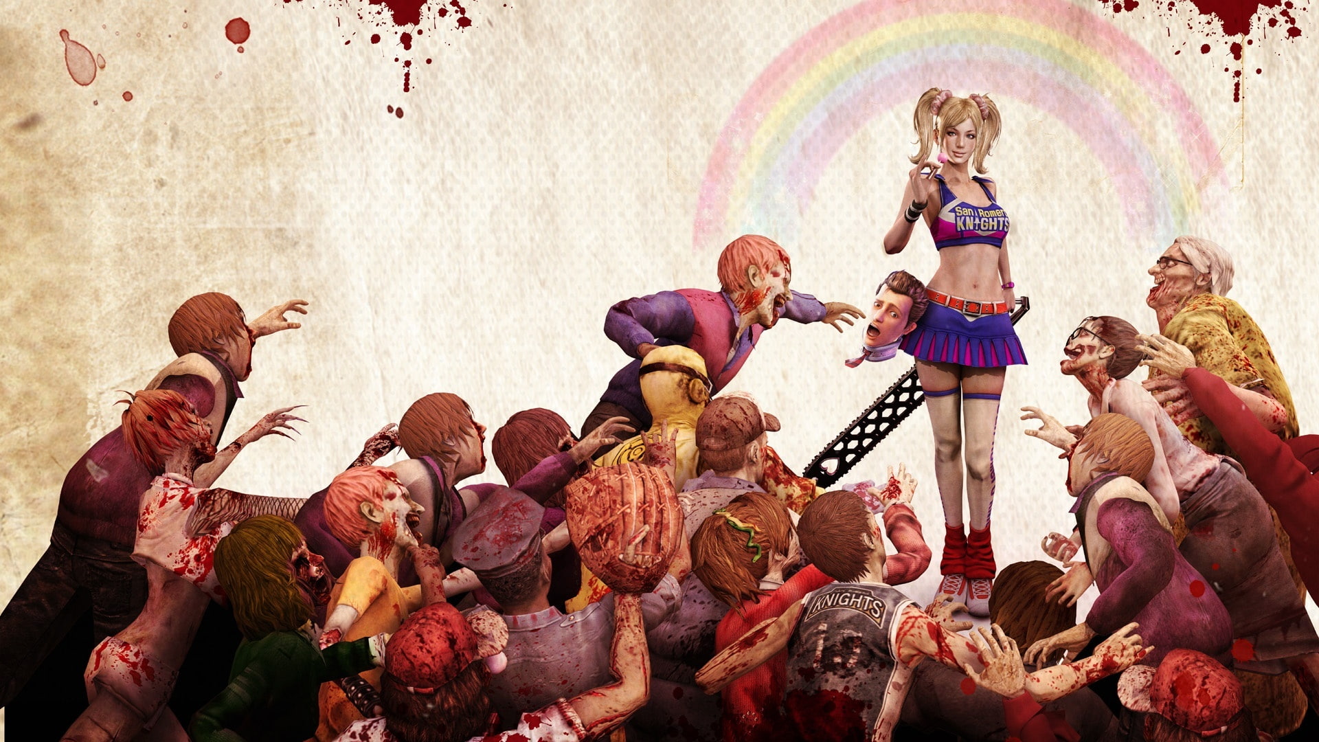 Lollipop, 1080P, Chainsaw, Wide, Game, HD Wallpaper