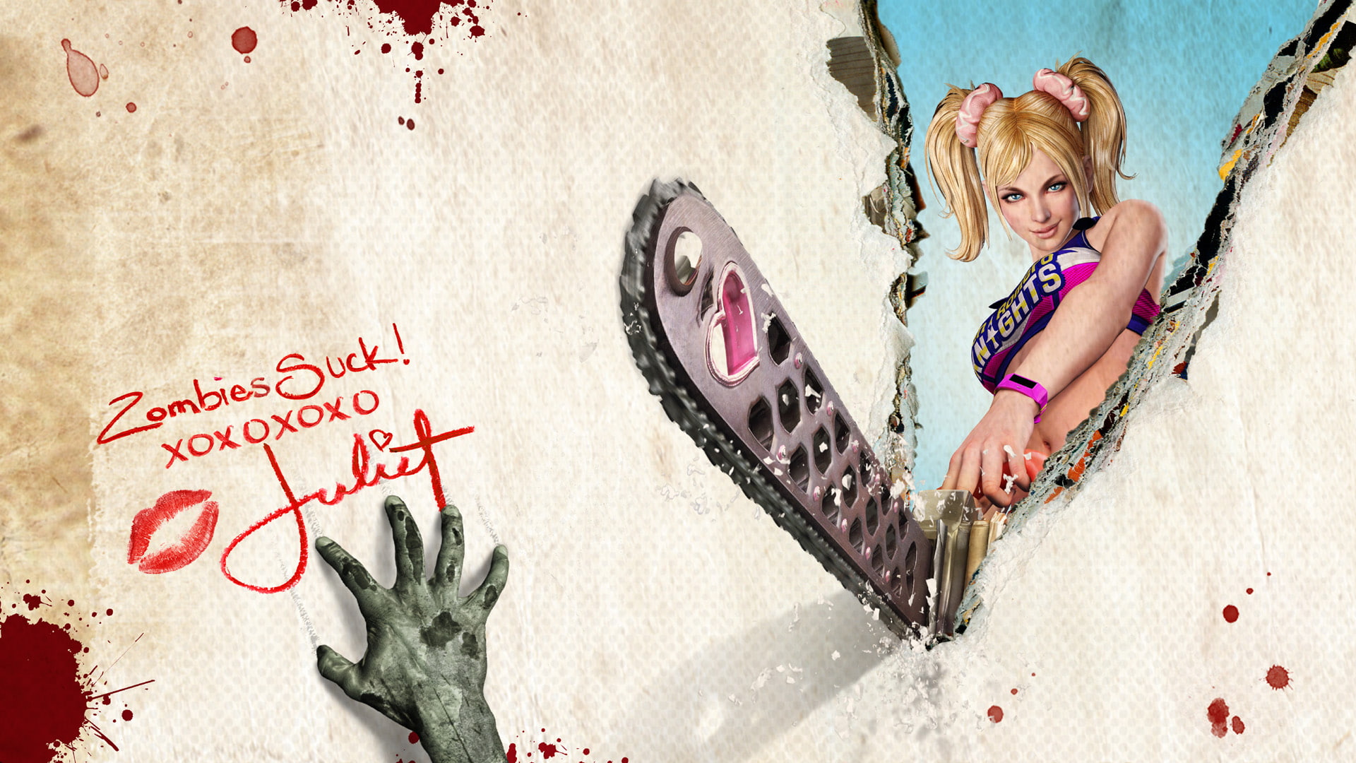 lollipop, slash, 1080P, chainsaw, hack, HD Wallpaper