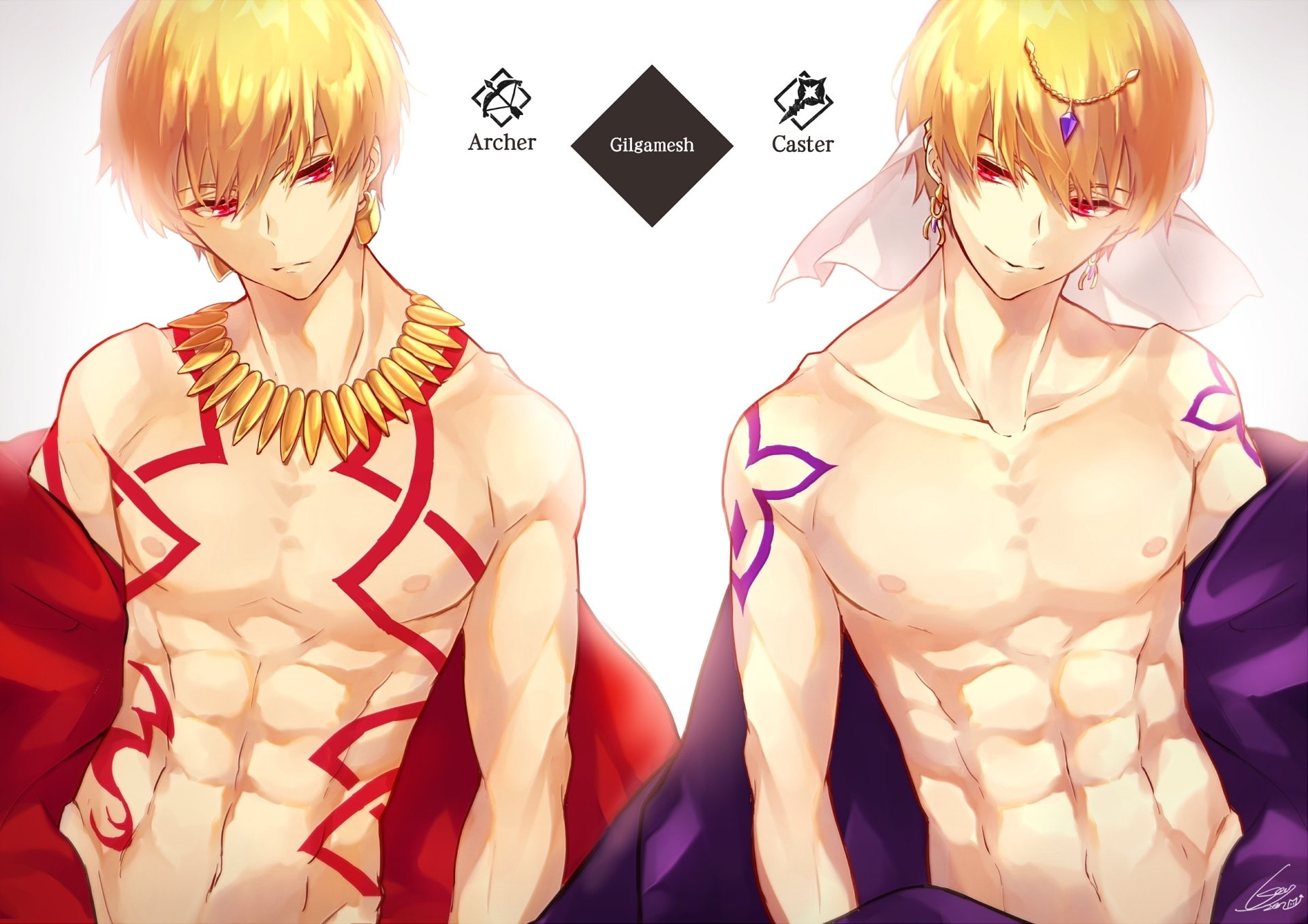 1080P, Gilgamesh (Fate Series), Fate/Grand Order, Fate Series, HD Wallpaper