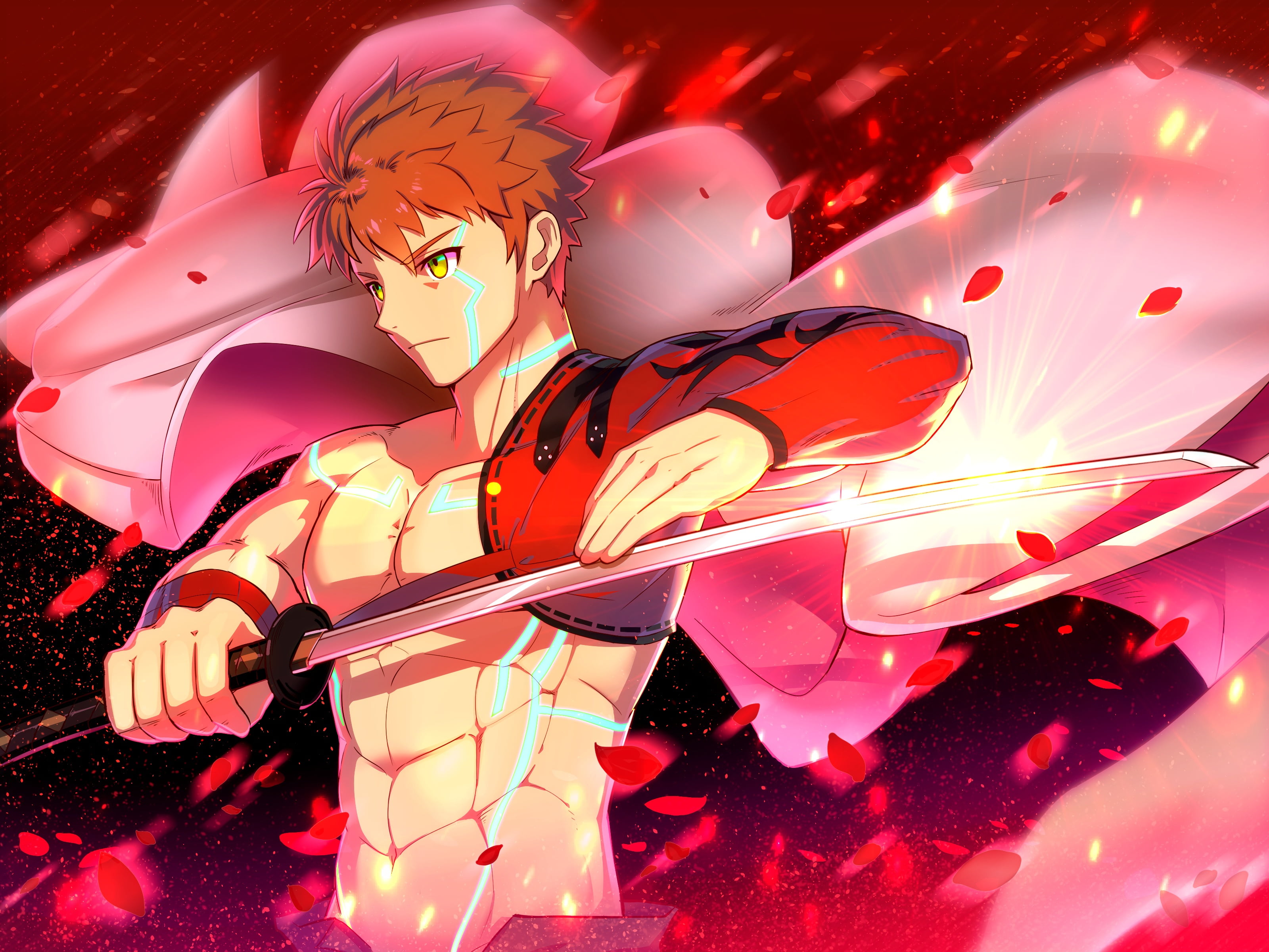 2K, Saber (Fate Series), Fate/Grand Order, Fate Series, Senji Muramasa, Shirou Emiya, HD Wallpaper
