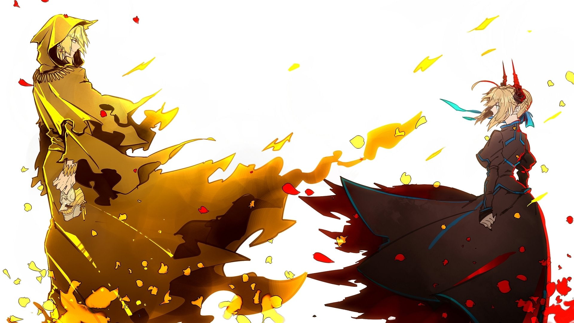 event, red, Gilgamesh (Fate Series), nature, creativity, celebration, arts culture and entertainment, pattern, people, representation, Fate Series, outdoors, HD Wallpaper