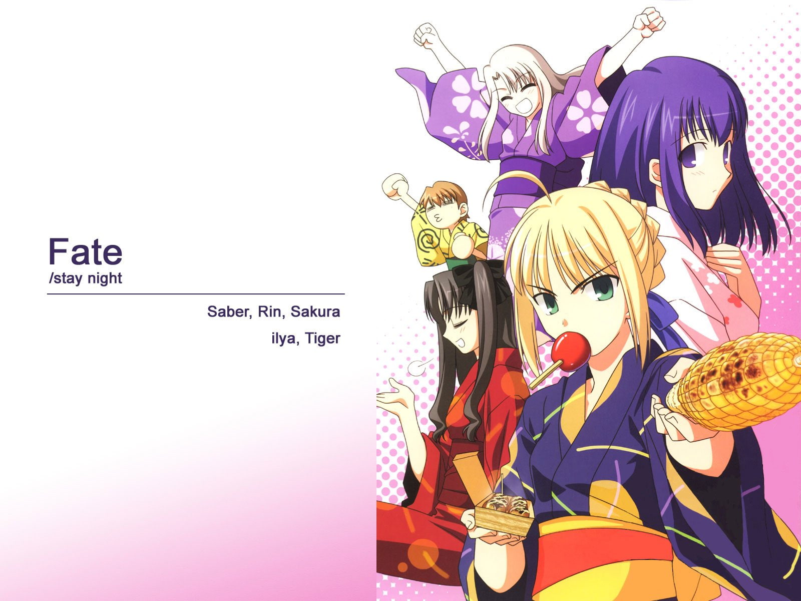 representation, Illyasviel Von Einzbern, human representation, 720P, Saber (Fate Series), copy space, still life, low angle view, Fate/Stay Night, text, HD Wallpaper